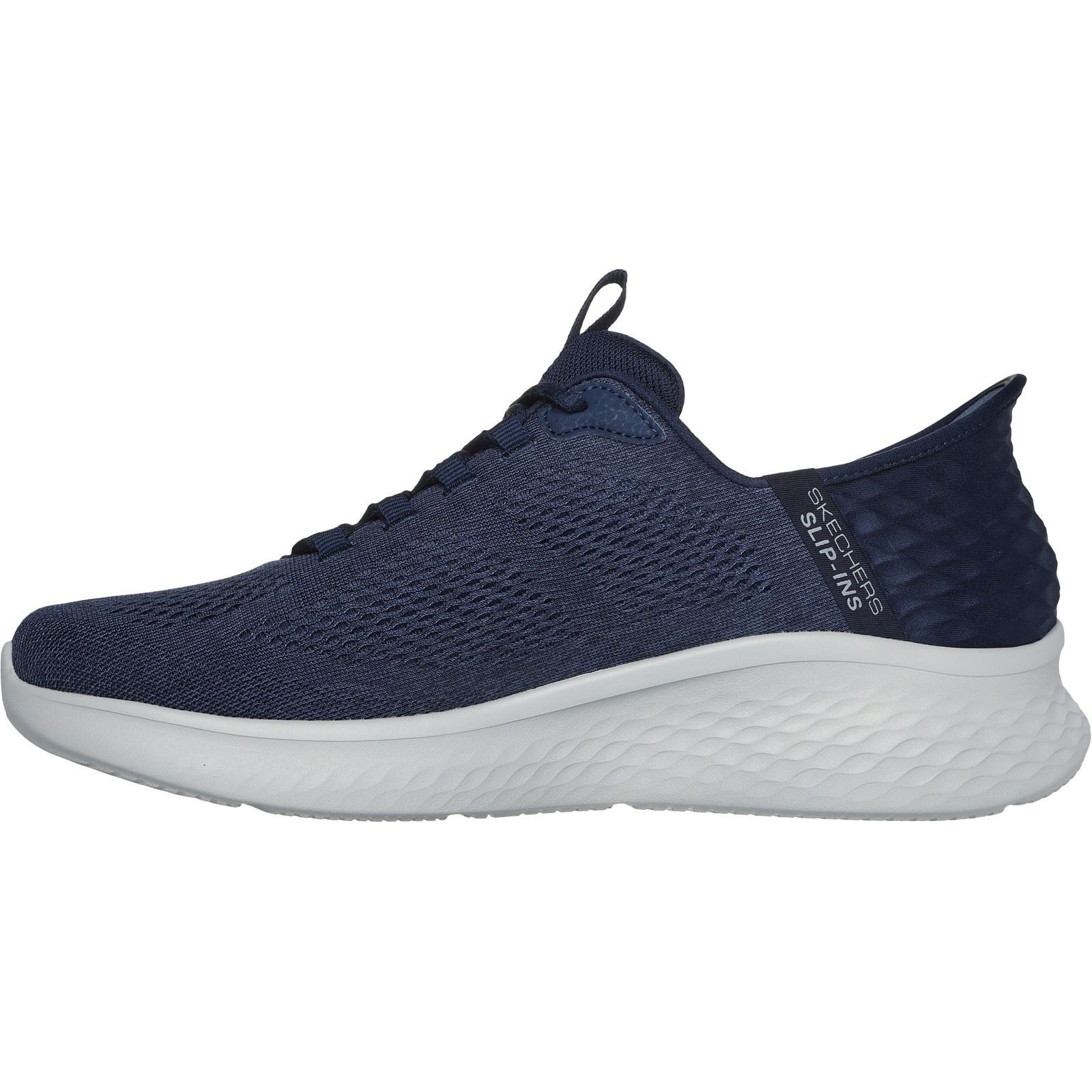 Skechers Men's Skech-Lite Pro Primebase Trainers in Navy/Yellow - Image 4