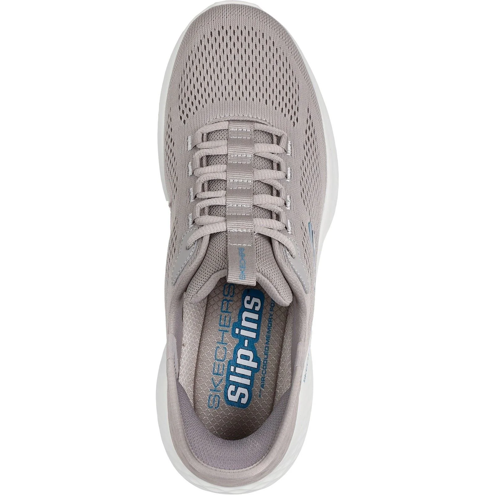 Skechers Skech-Lite Pro Primebase Textile Men's Taupe/Brown Trainers - Image 3