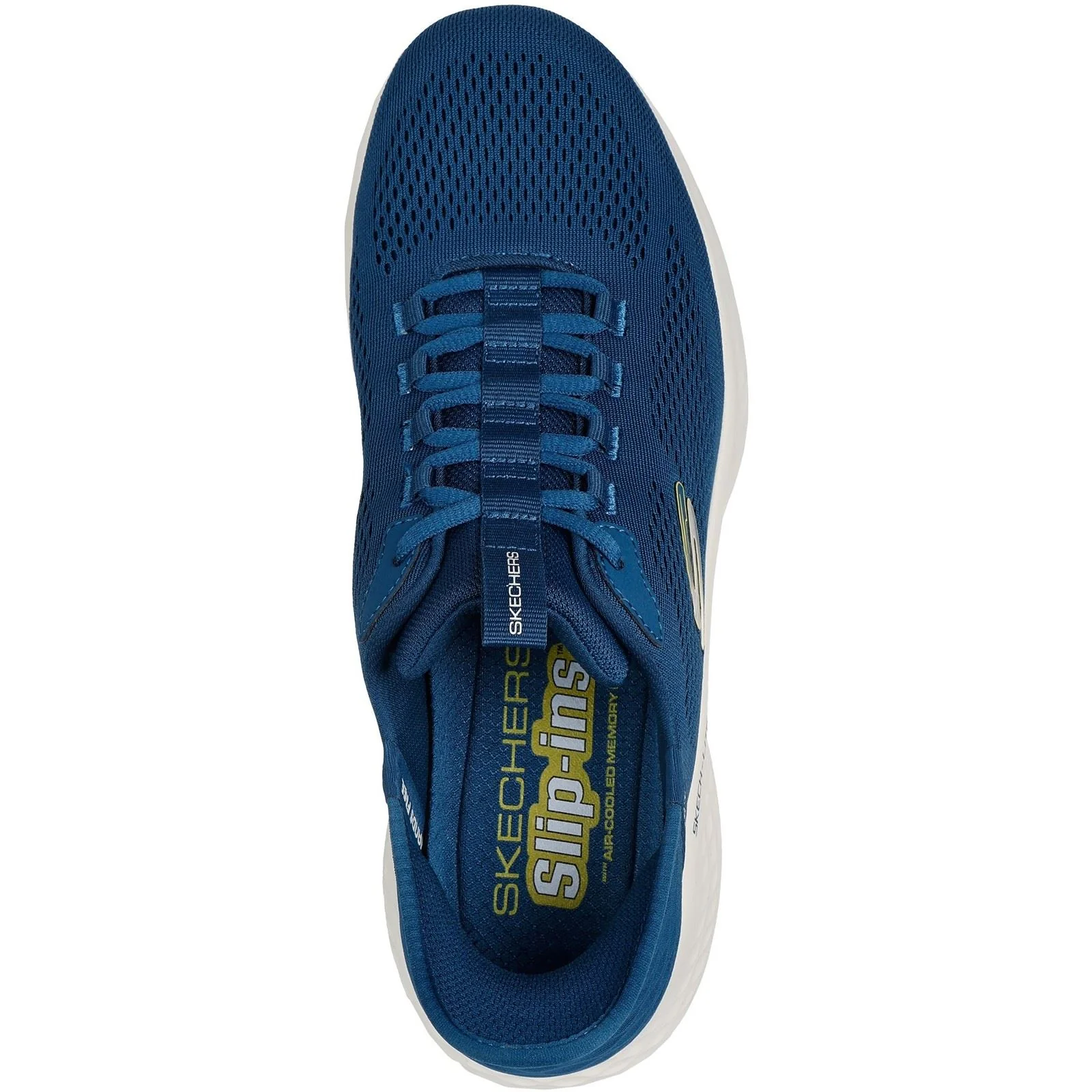 Skechers Skech-Lite Pro Primebase Textile Men's Teal Trainers - Image 3