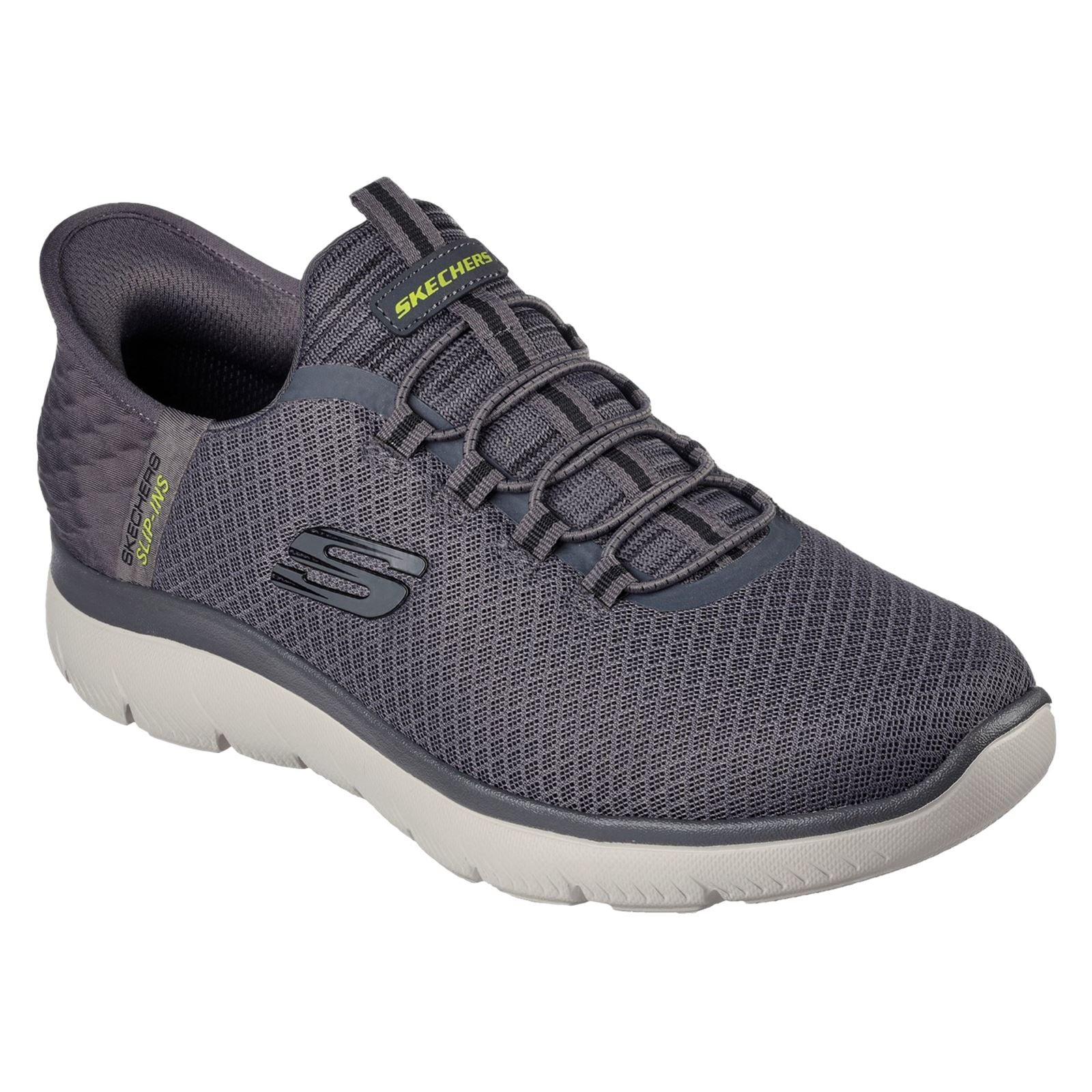 Skechers Men's Slip-ins: Summits - High Range Shoes in Charcoal - Image 6