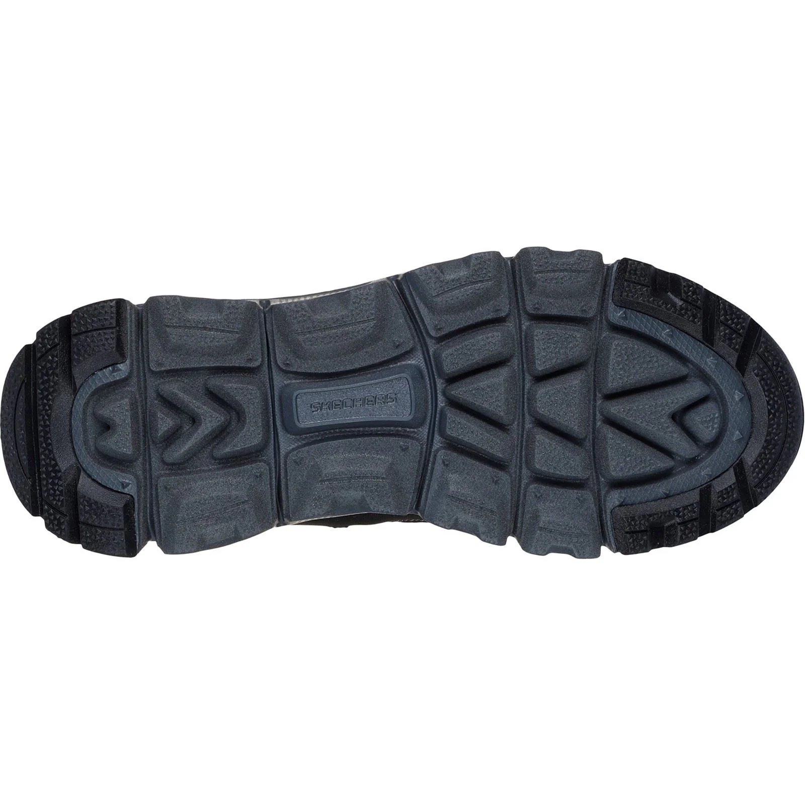 Skechers Men's Summits AT Hiking Shoes in Black/Charcoal - Image 2
