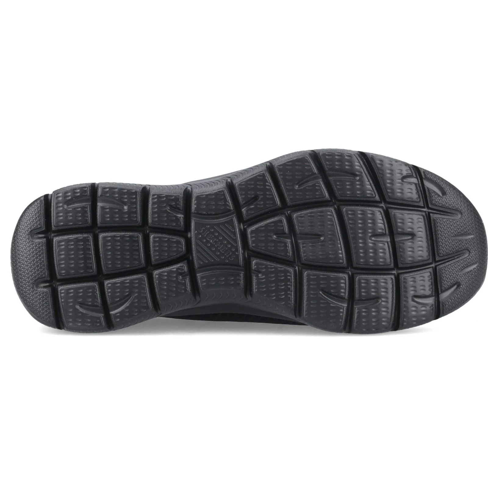 Skechers Summits - High Range Textile Men's Black Wide Trainers - Image 3
