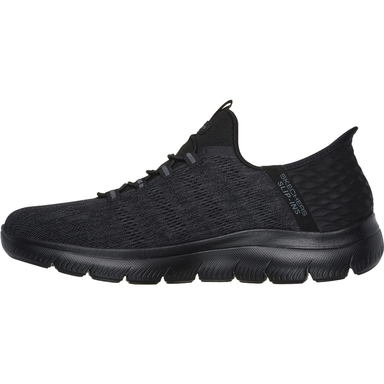 Skechers Men's Summits Key Pace Shoe in Black - Image 4