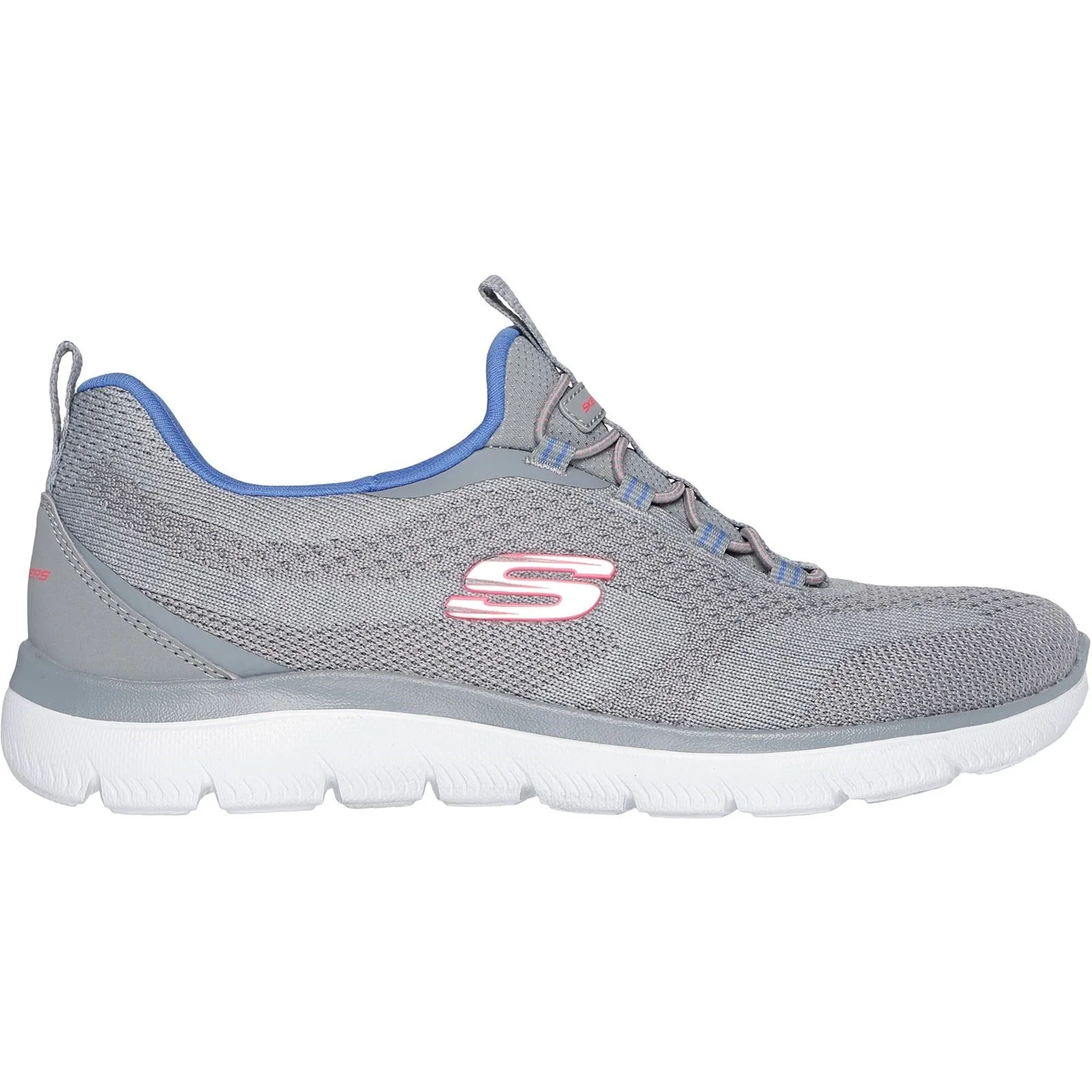 Skechers Women's Summits New Nature Shoes in Grey/Multi - Image 5