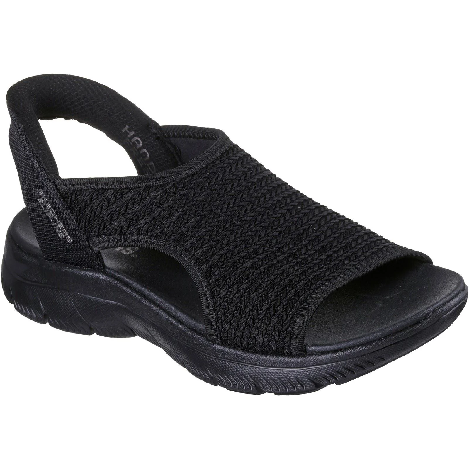 Skechers Summits Sweetly Evolved Textile Women's Black Sandals