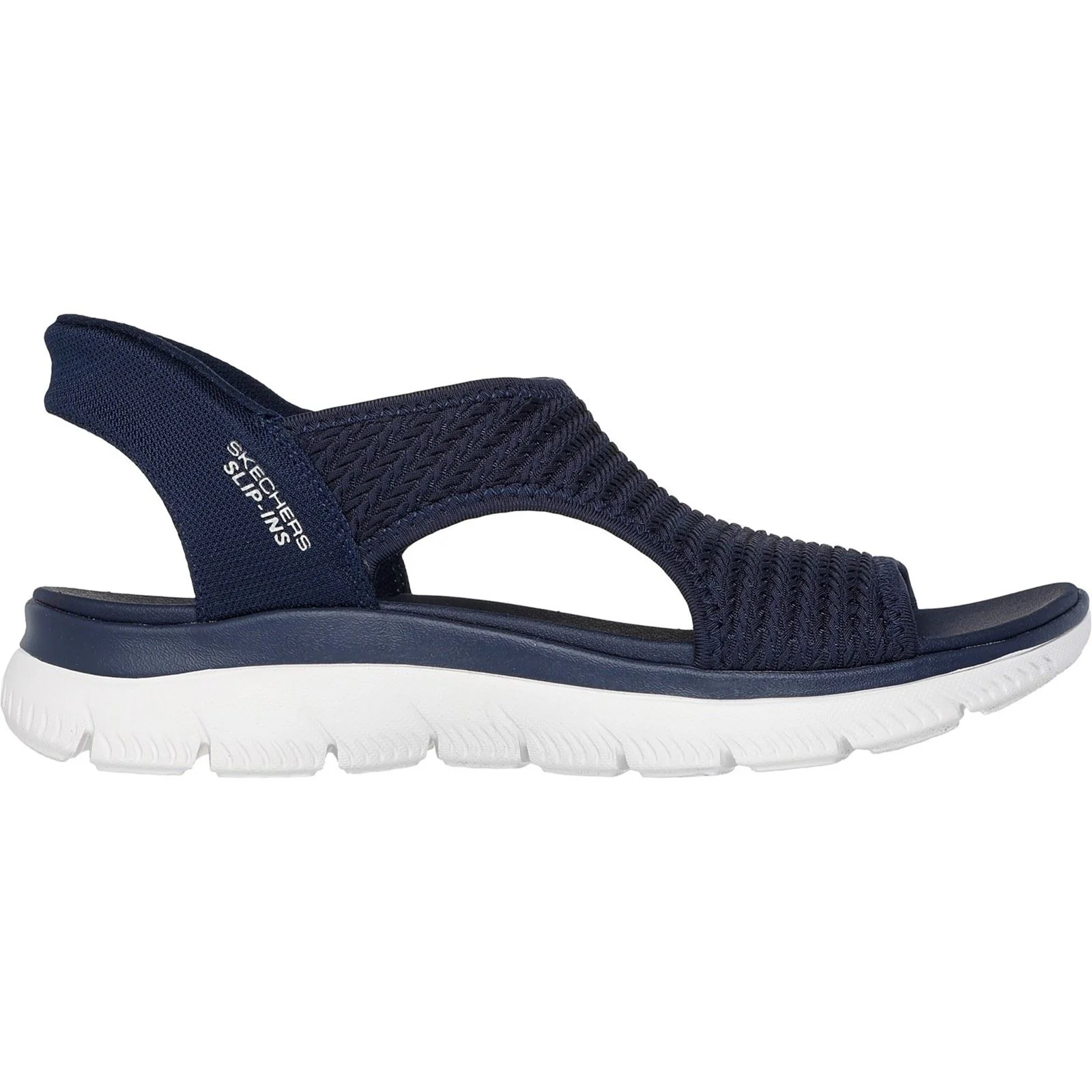 Skechers Summits Sweetly Evolved Textile Women's Navy Sandals - Image 5