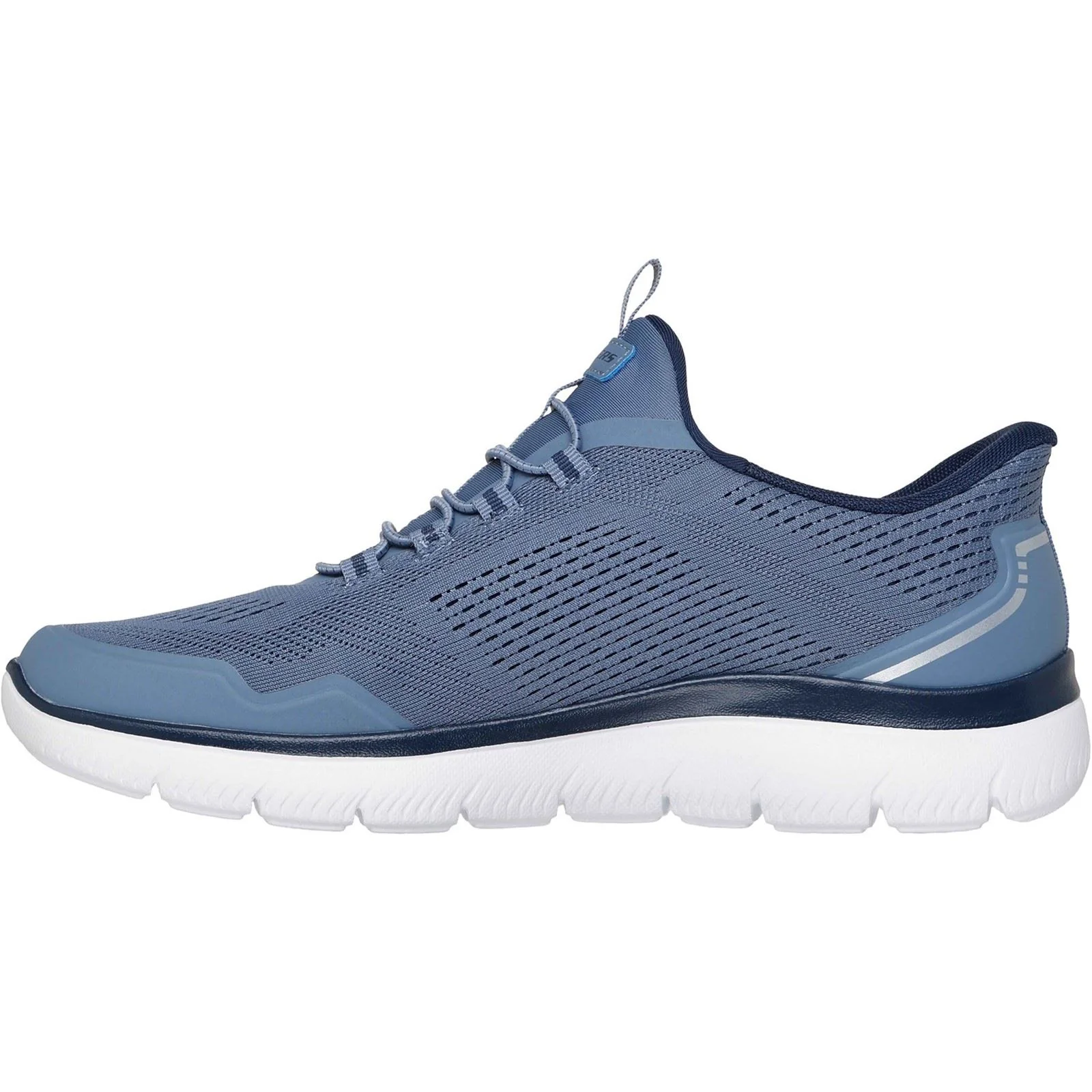 Skechers Summits Top Rate Textile Men's Slate Standard Trainers - Image 4