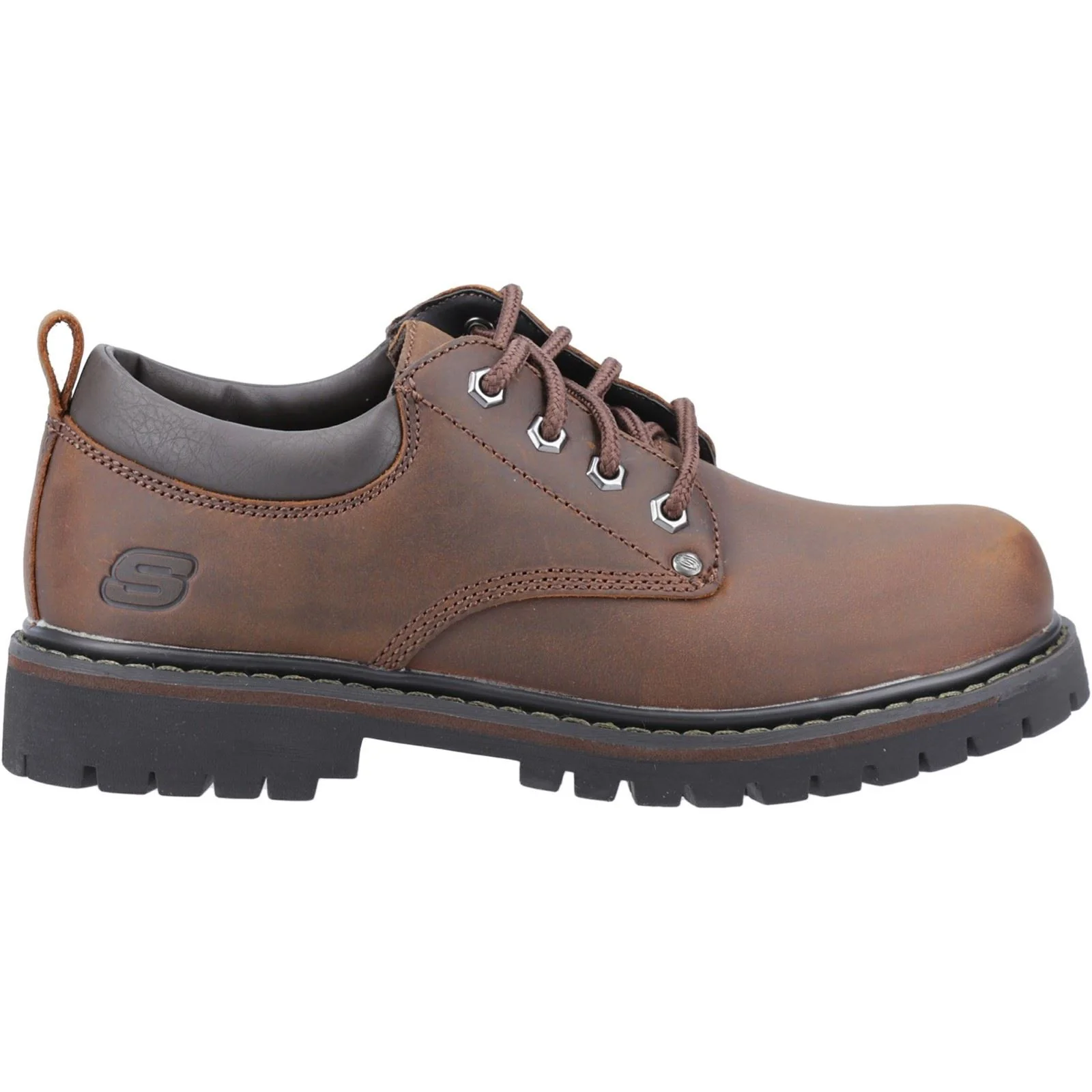 Skechers Men's Tom Cats Shoe in Dark Brown - Image 5