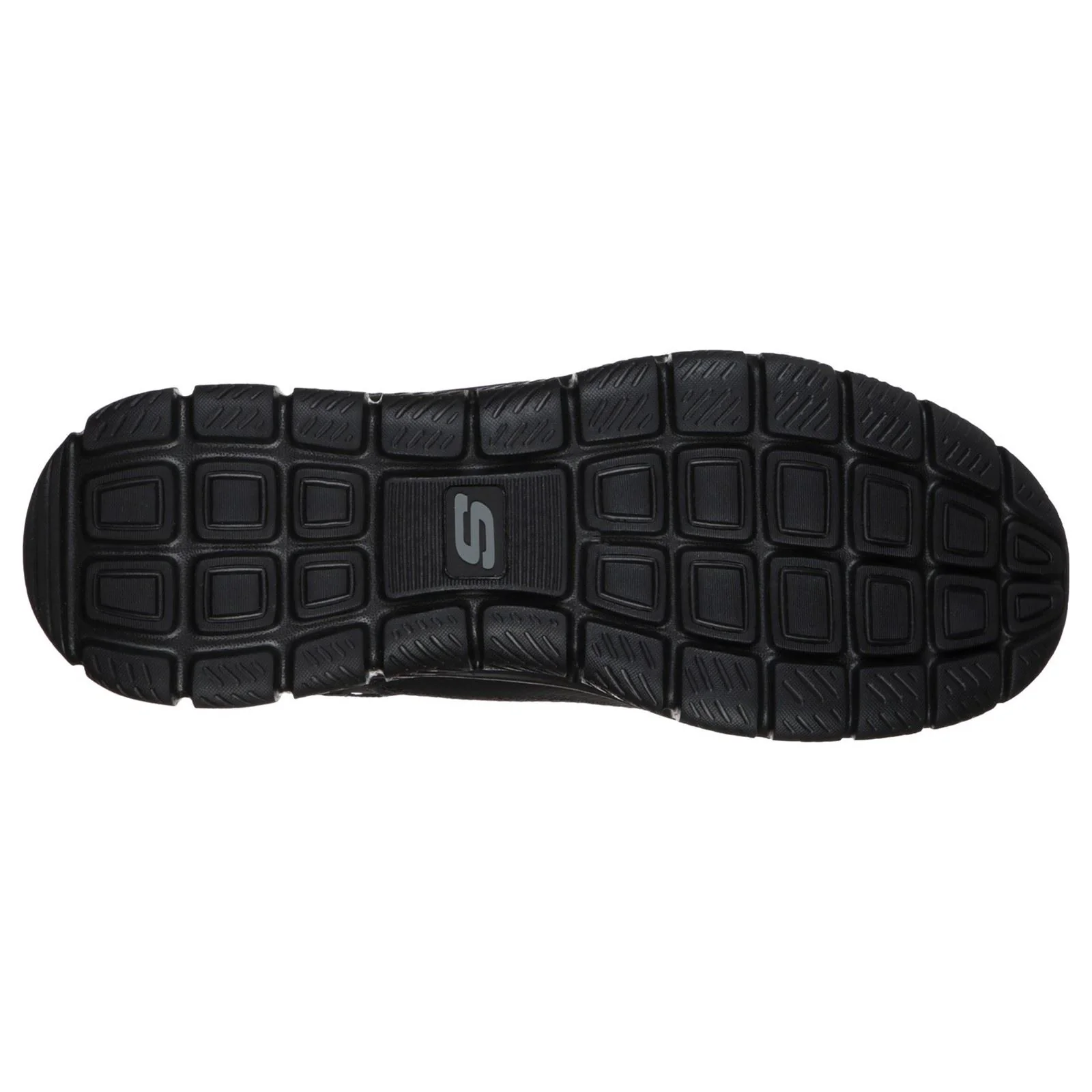 Skechers Men's Track Knockhill Shoes in Black - Image 2