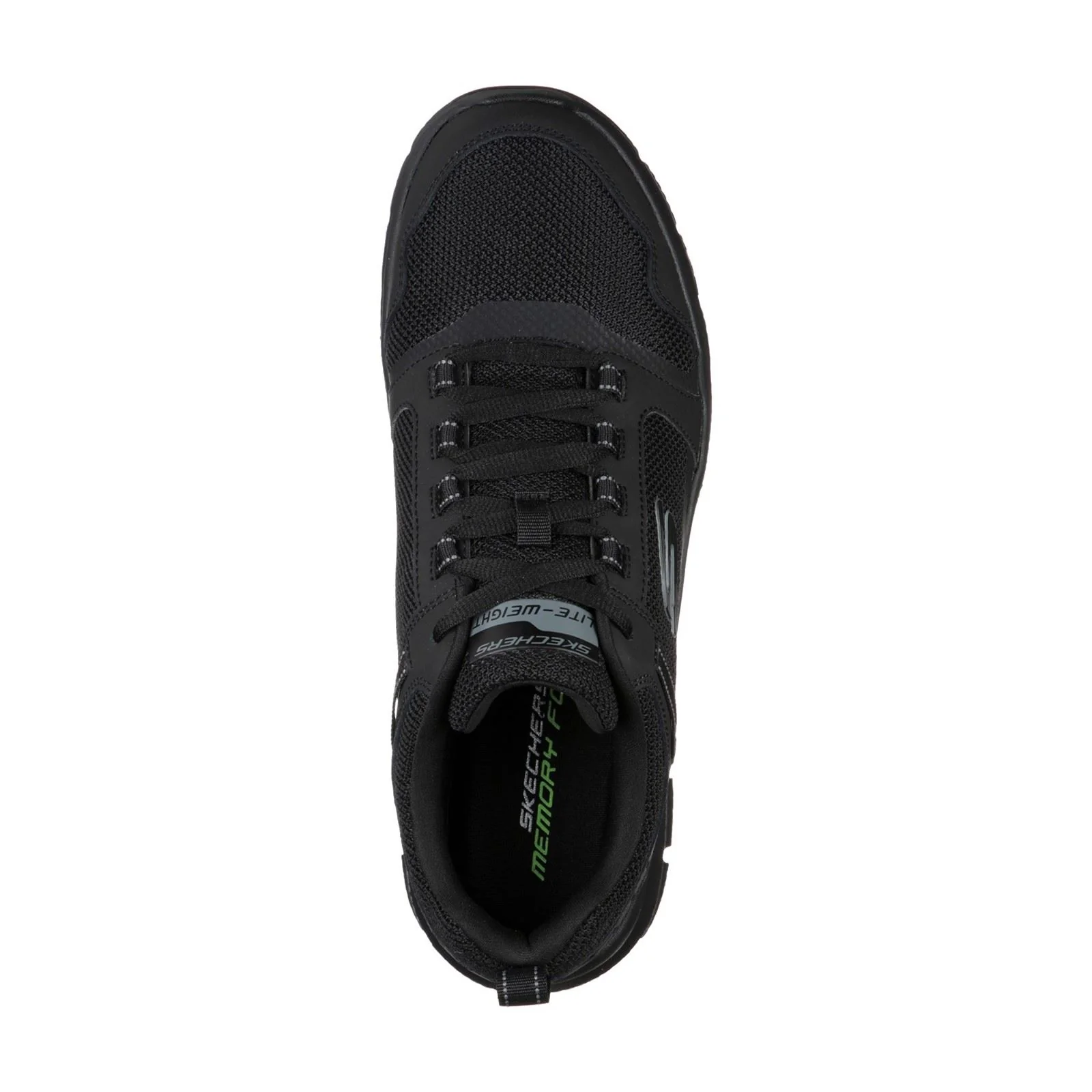 Skechers Men's Track Knockhill Shoes in Black - Image 3