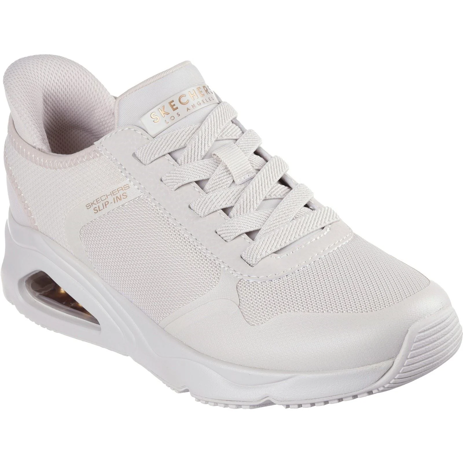 Skechers Women's Tres-Air Uno Easy Steppers Trainers in Off White