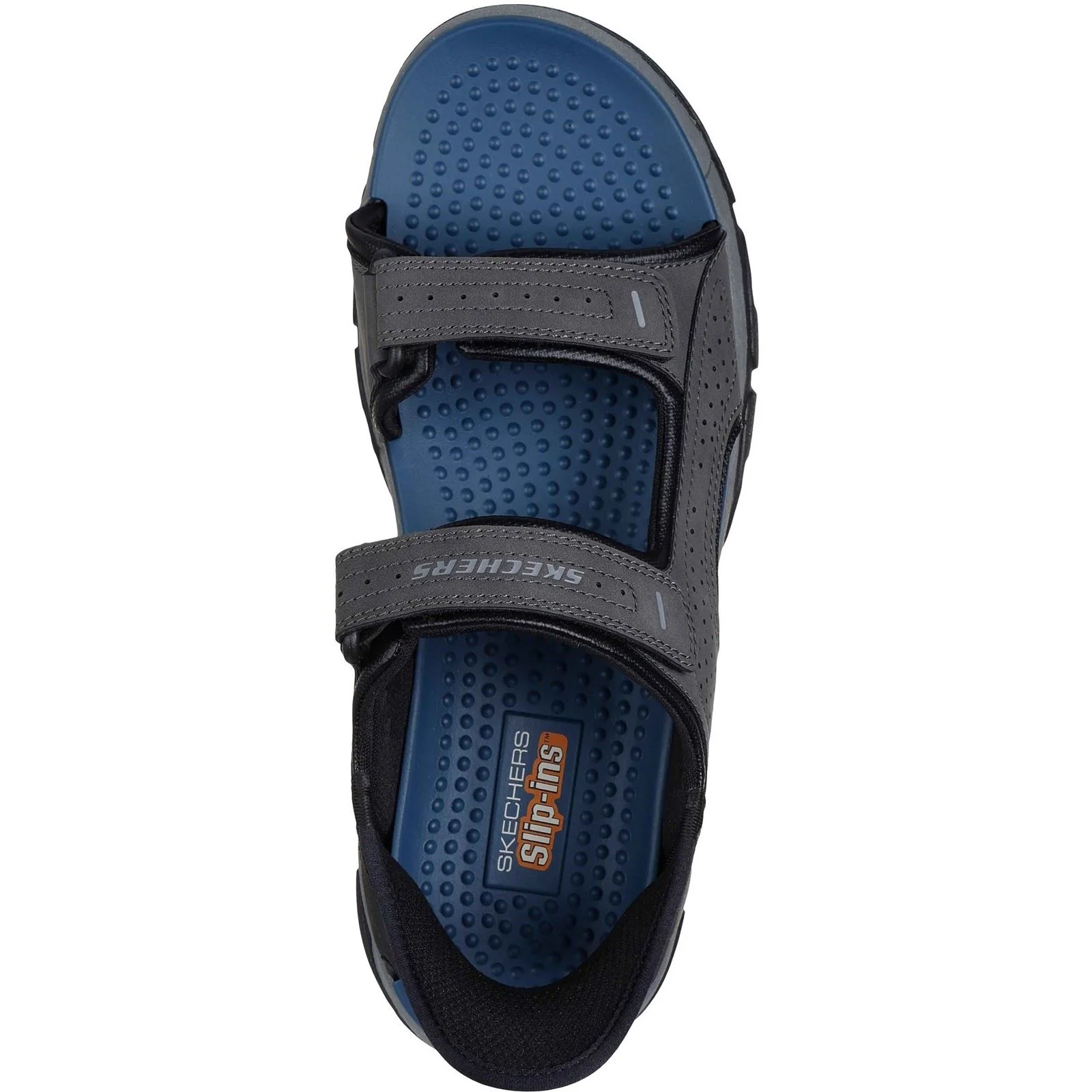 Skechers Tresmen - Reece Polyurethane Men's Charcoal Standard Sandals - Image 3