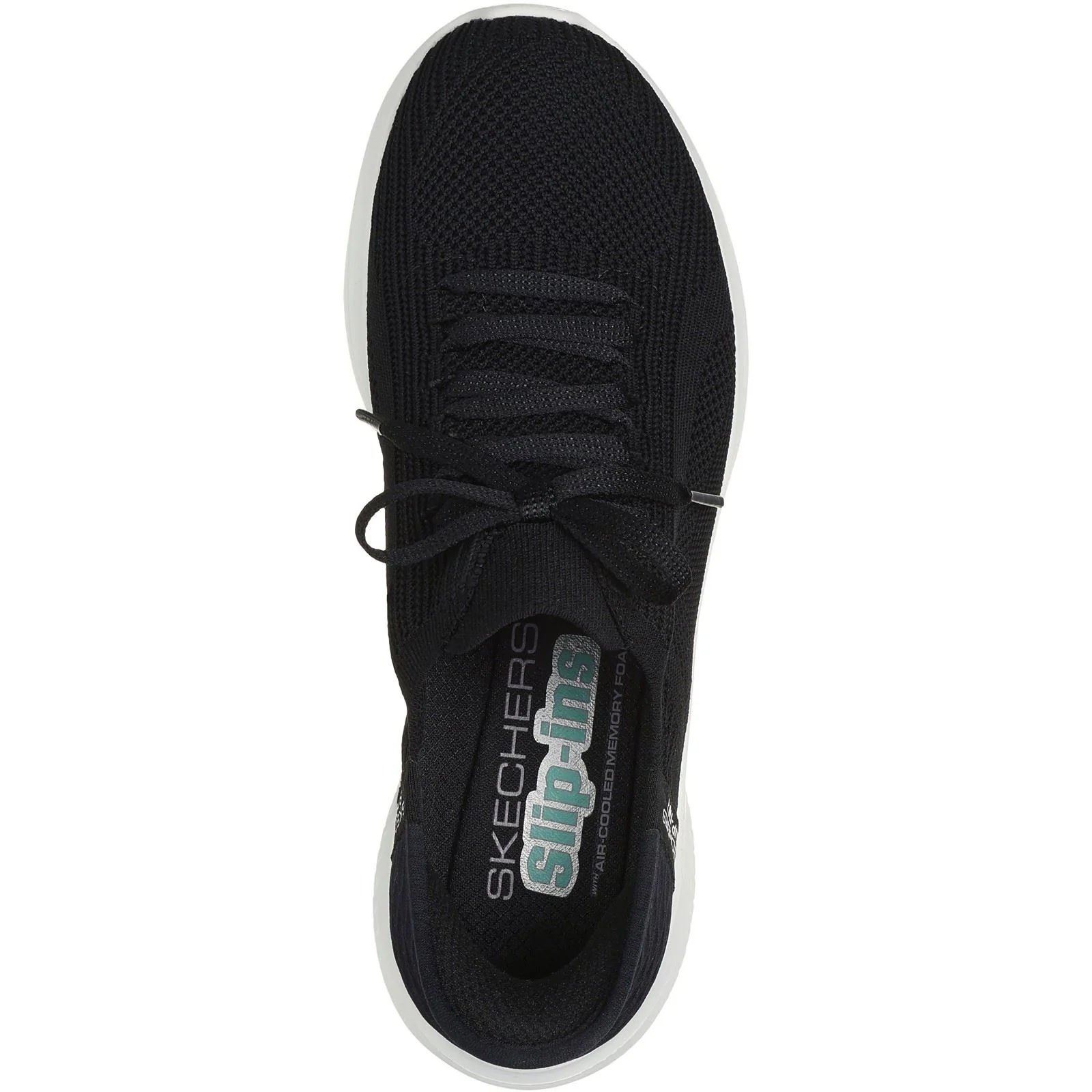 Skechers Ultra Flex 3.0 Brilliant Path Textile Women's Black Trainers - Image 3