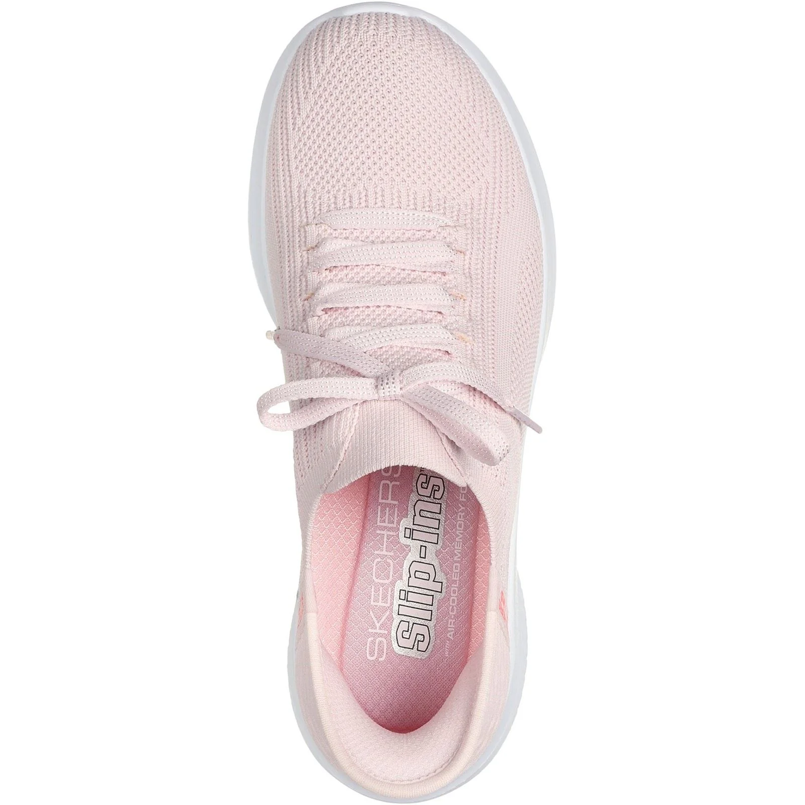 Skechers Ultra Flex 3.0 Brilliant Path Textile Women's Light Pink Trainers - Image 3