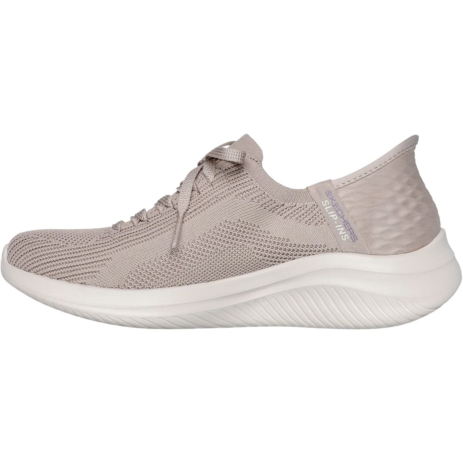 Skechers Ultra Flex 3.0 Brilliant Path Textile Women's Taupe Trainers - Image 4