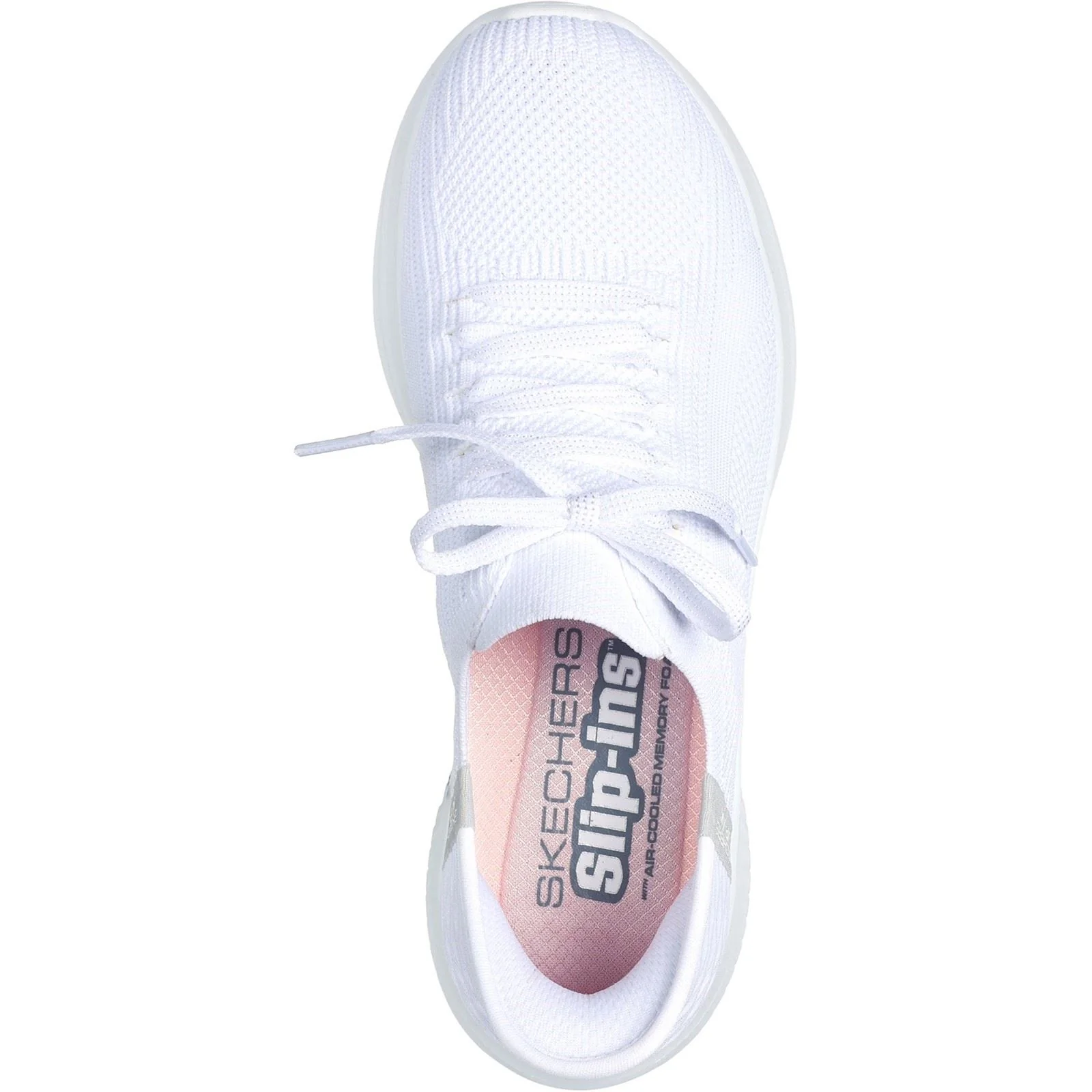 Skechers Women's Ultra Flex 3.0 Brilliant Path Shoes in White - Image 3
