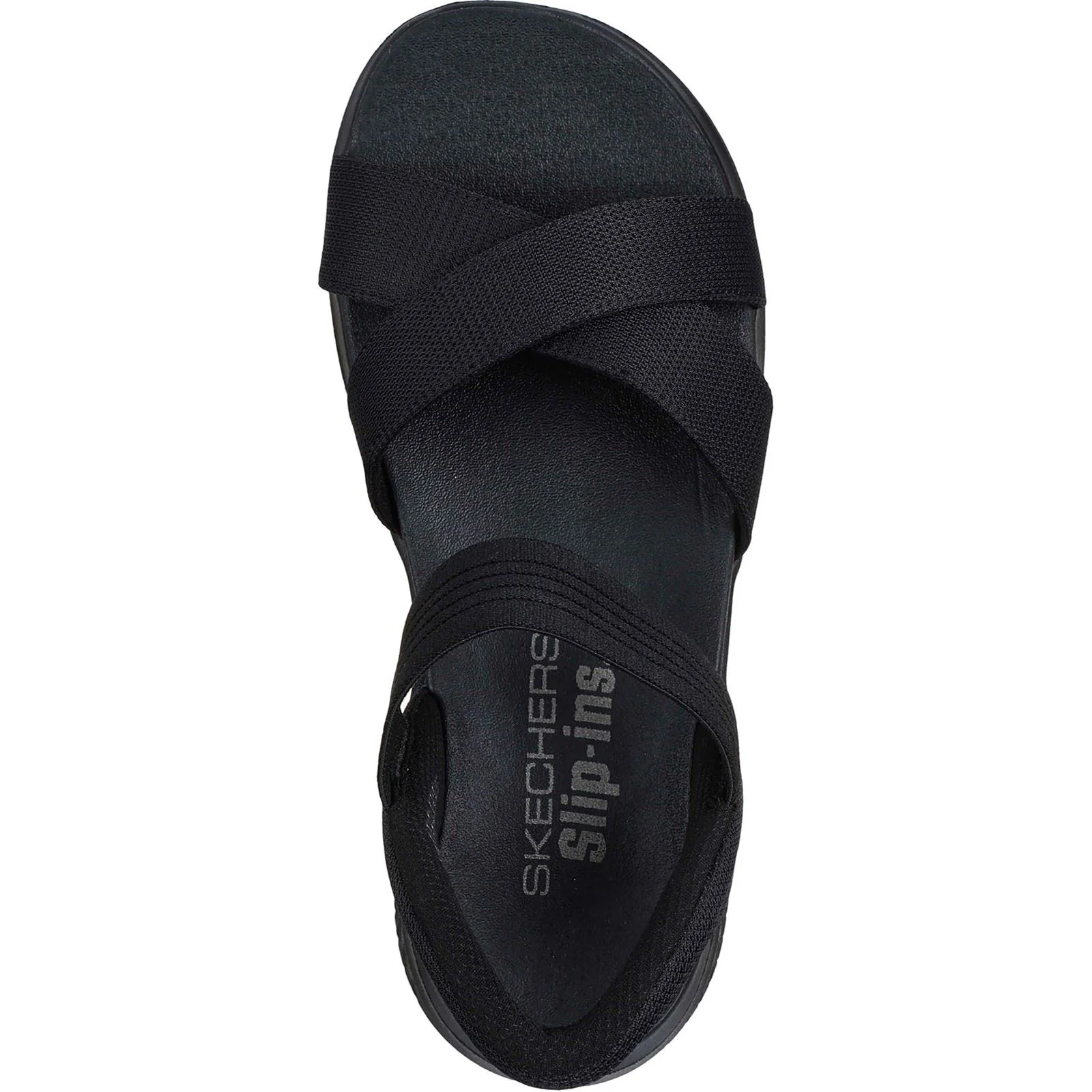 Skechers Ultra Flex 3.0 - Never Better Textile Women's Black Standard Sandals - Image 3