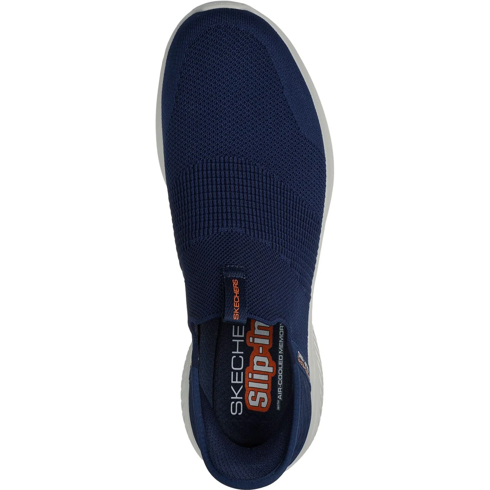 Skechers Men's Ultra Flex 3.0 Smooth Step Trainers in Navy - Image 3