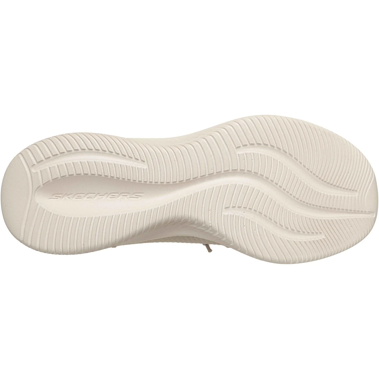Skechers Ultra Flex 4.0 Textile Women's Natural Standard Trainers - Image 2