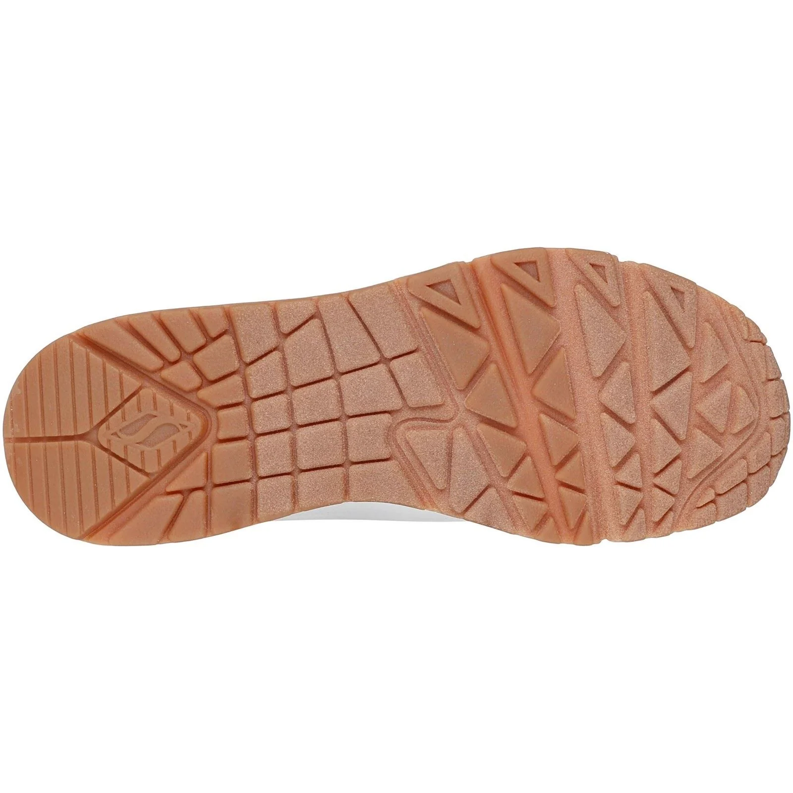 Skechers UNO - Jungle Nite Polyurethane Women's White/Leopard Standard Trainers - Image 2