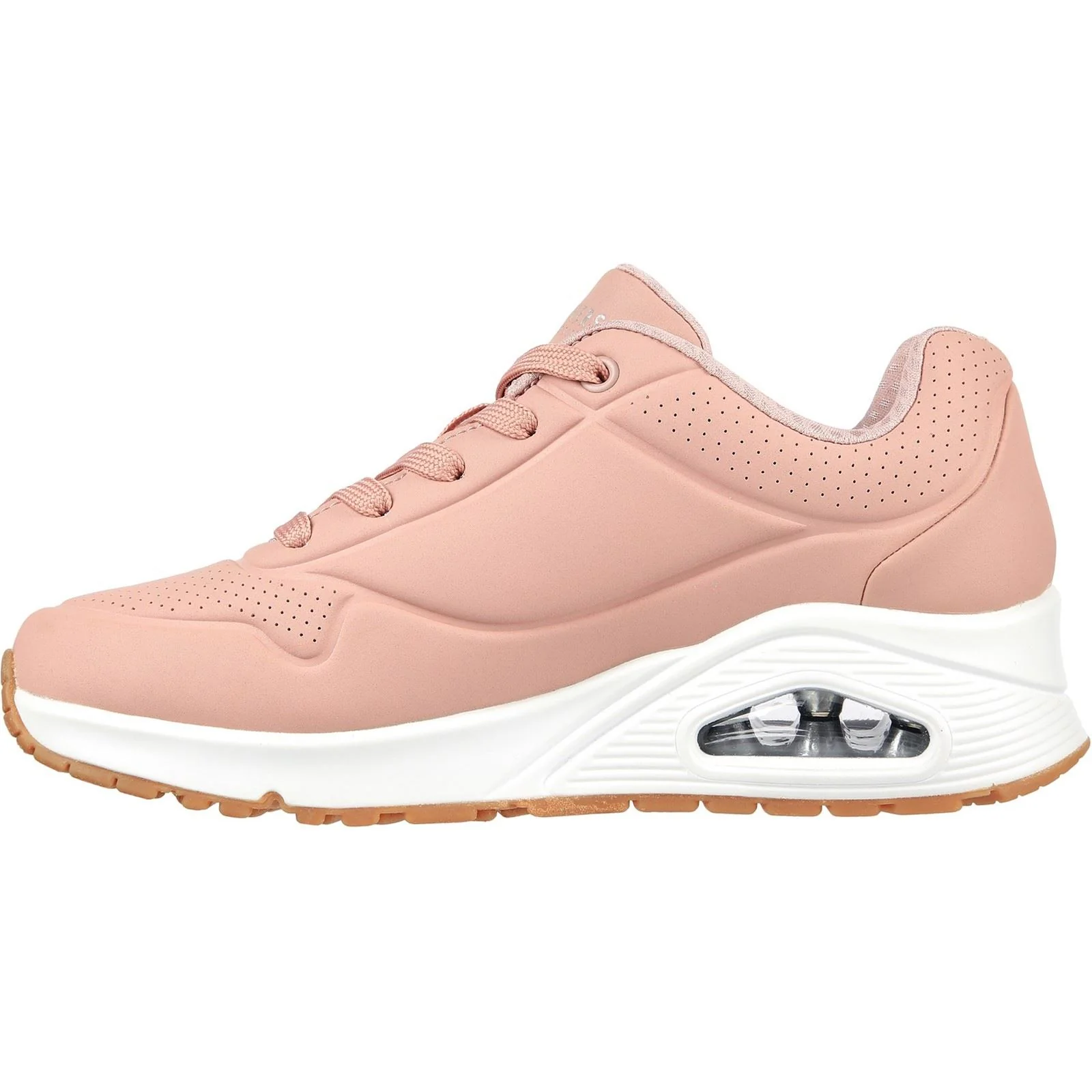 Skechers Women's Uno Stand On Air Sports Shoes in Blush - Image 4