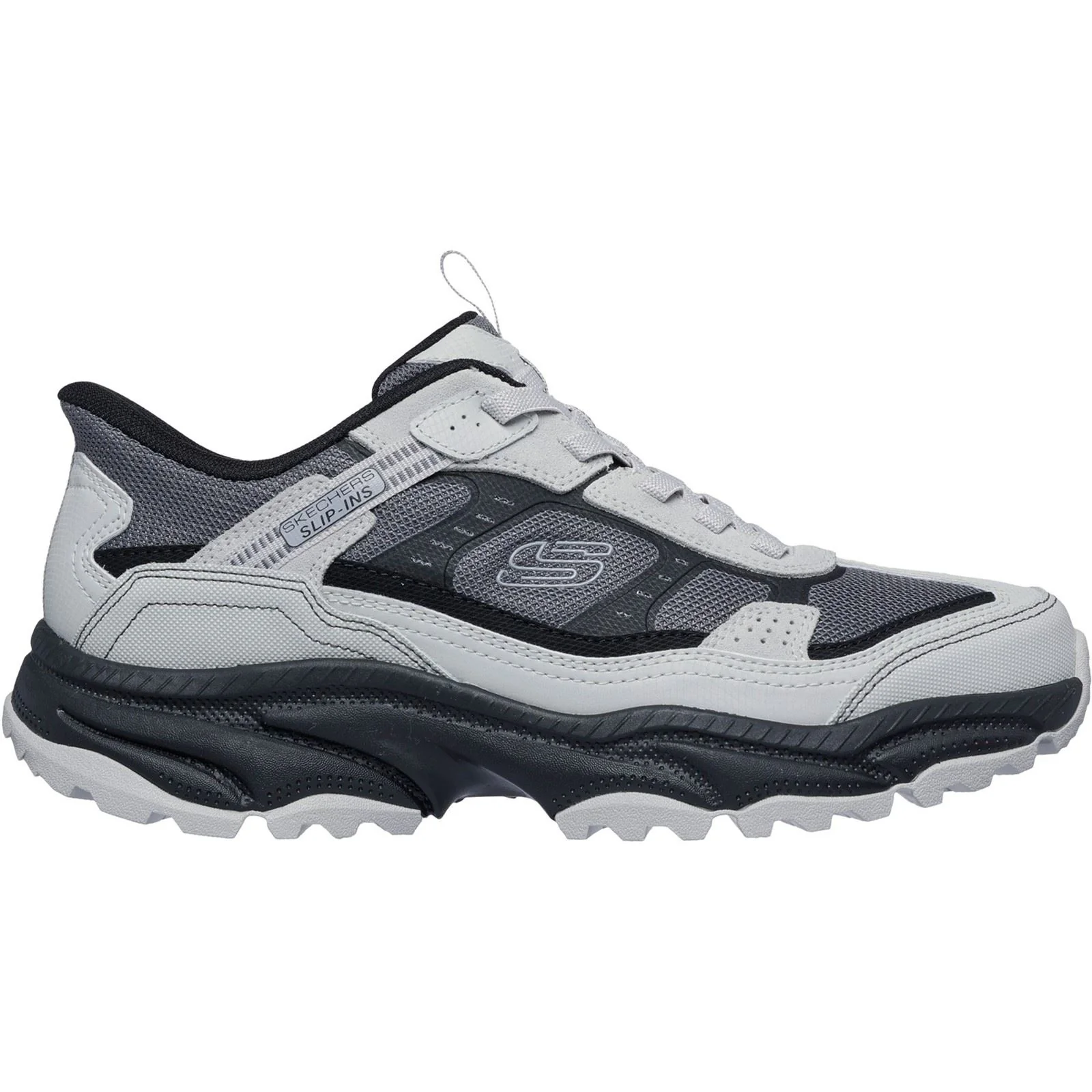 Skechers Men's Vigor AT Hiking Shoes in Grey/Black - Image 5