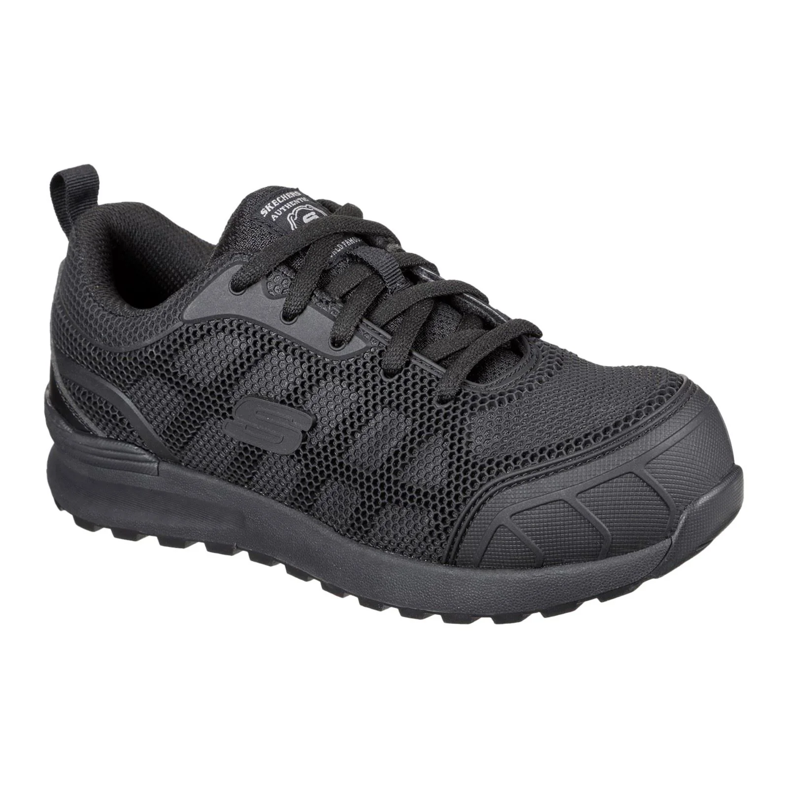 Skechers Workwear Bulklin Ayak Nylon Women's Black/Black Safety Trainers - Image 7