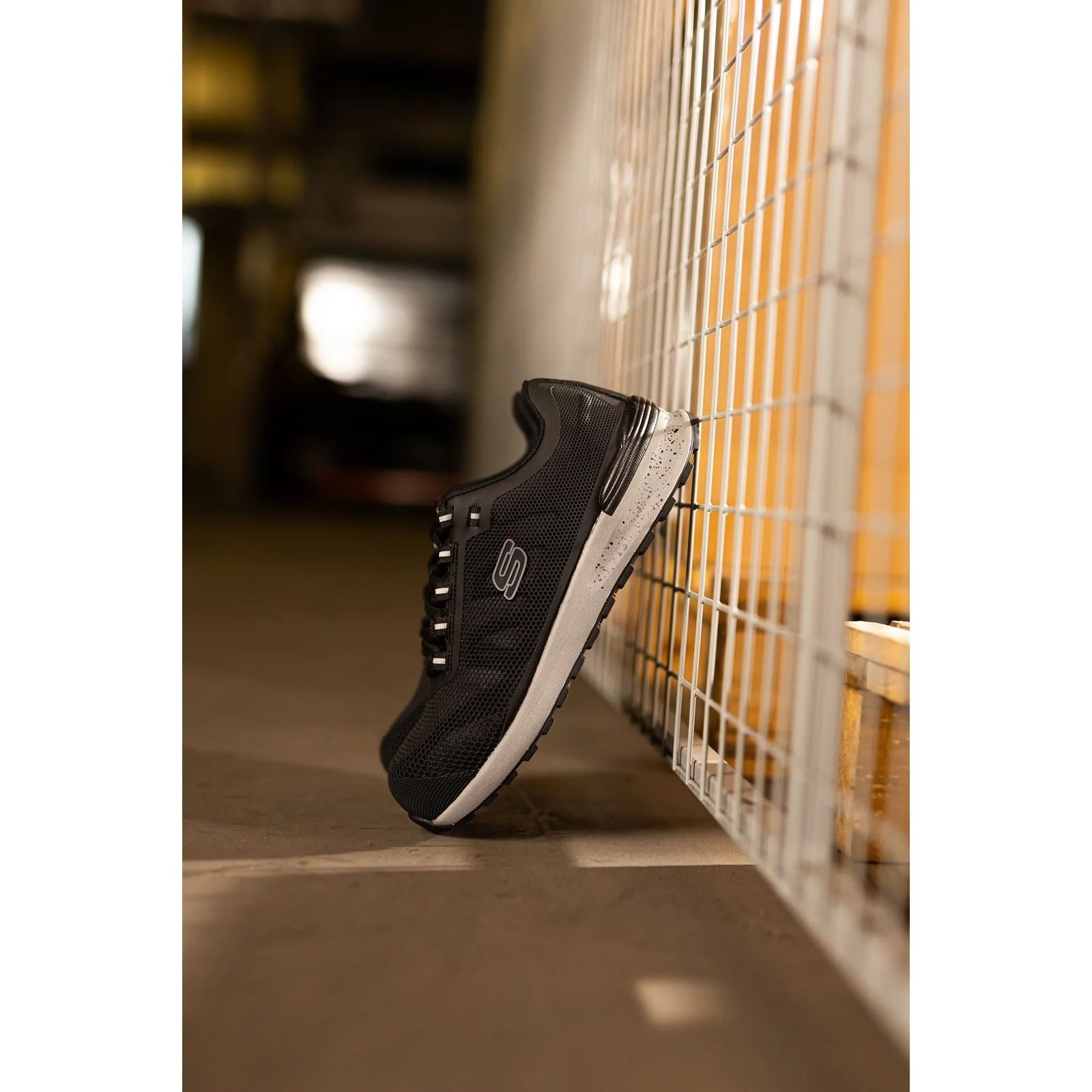 Skechers Workwear Bulklin Bragoo Textile Men's Black Safety Trainers - Image 5