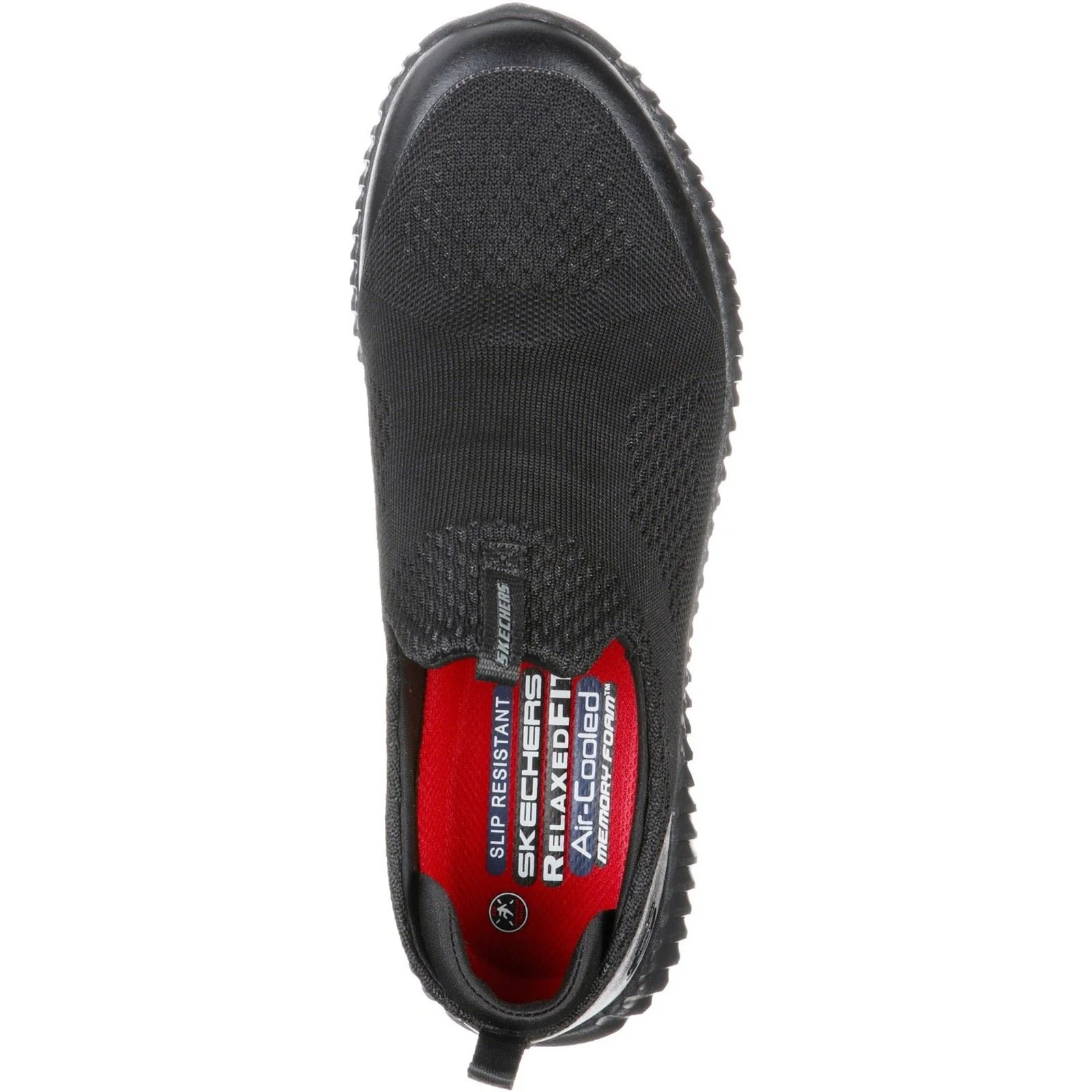 Skechers Workwear Cessnock Textile Men's Black Trainers - Image 4