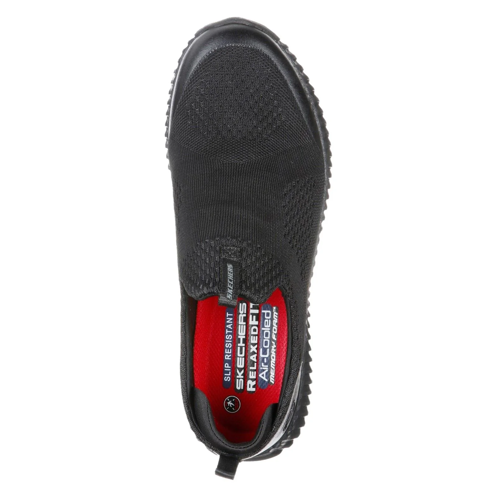 Skechers Workwear Cessnock Textile Men's Black Trainers - Image 9