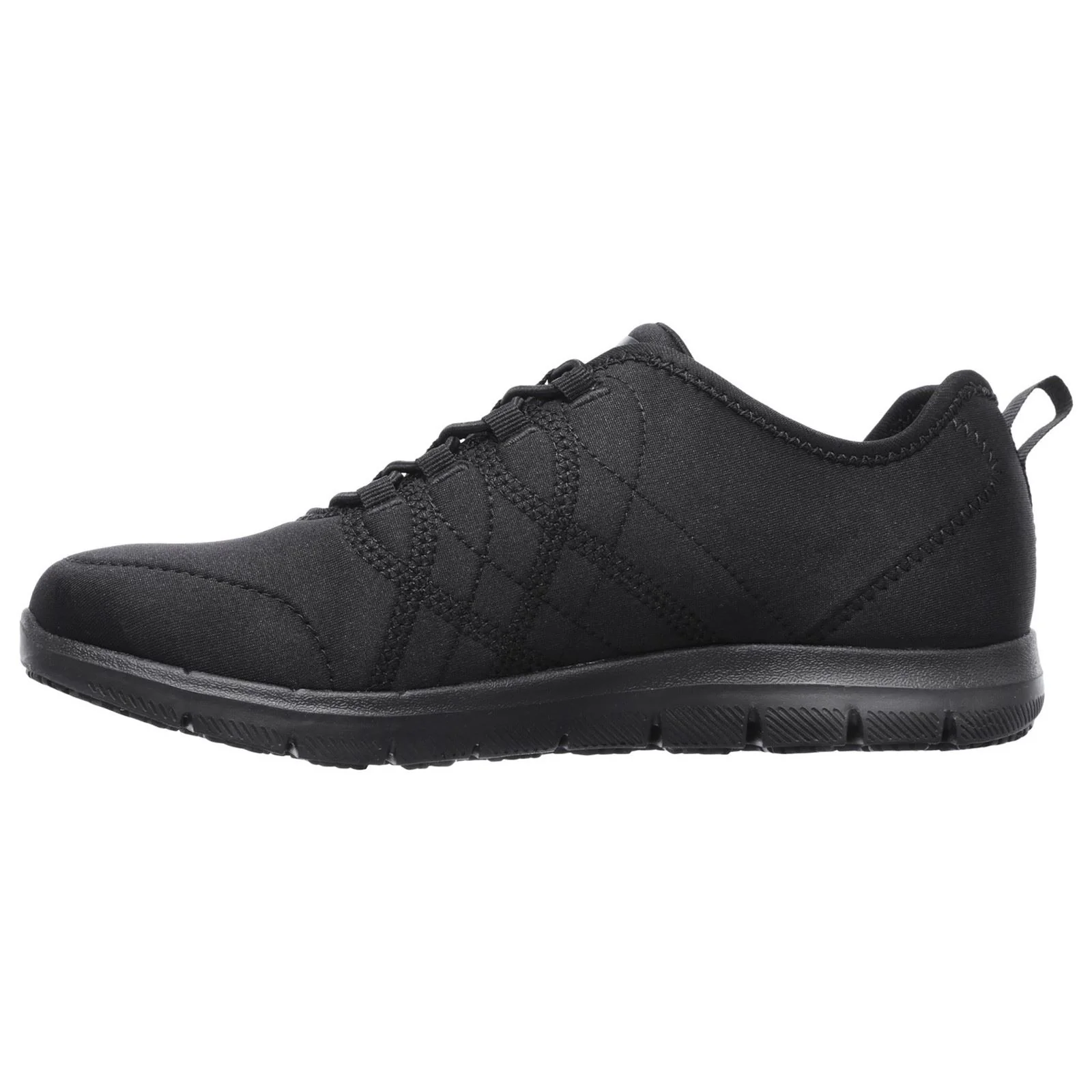 Skechers Workwear Ghenter Srelt Polyester Women's Black Safety Trainers - Image 6