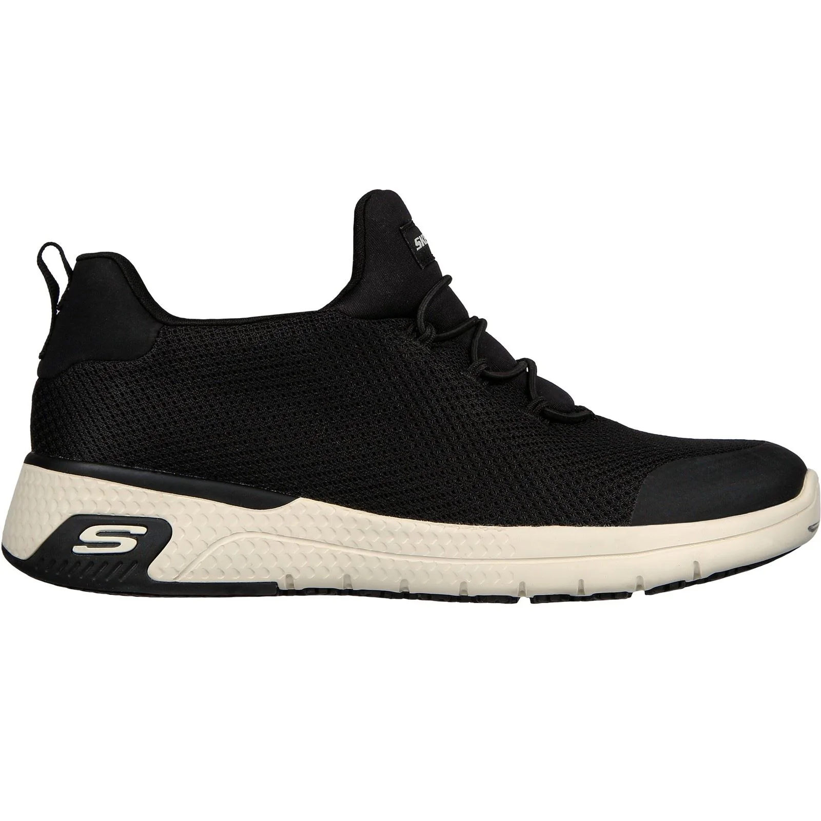 Skechers Workwear Marsing - Waiola SR Mesh Women's Black/White Trainers - Image 8
