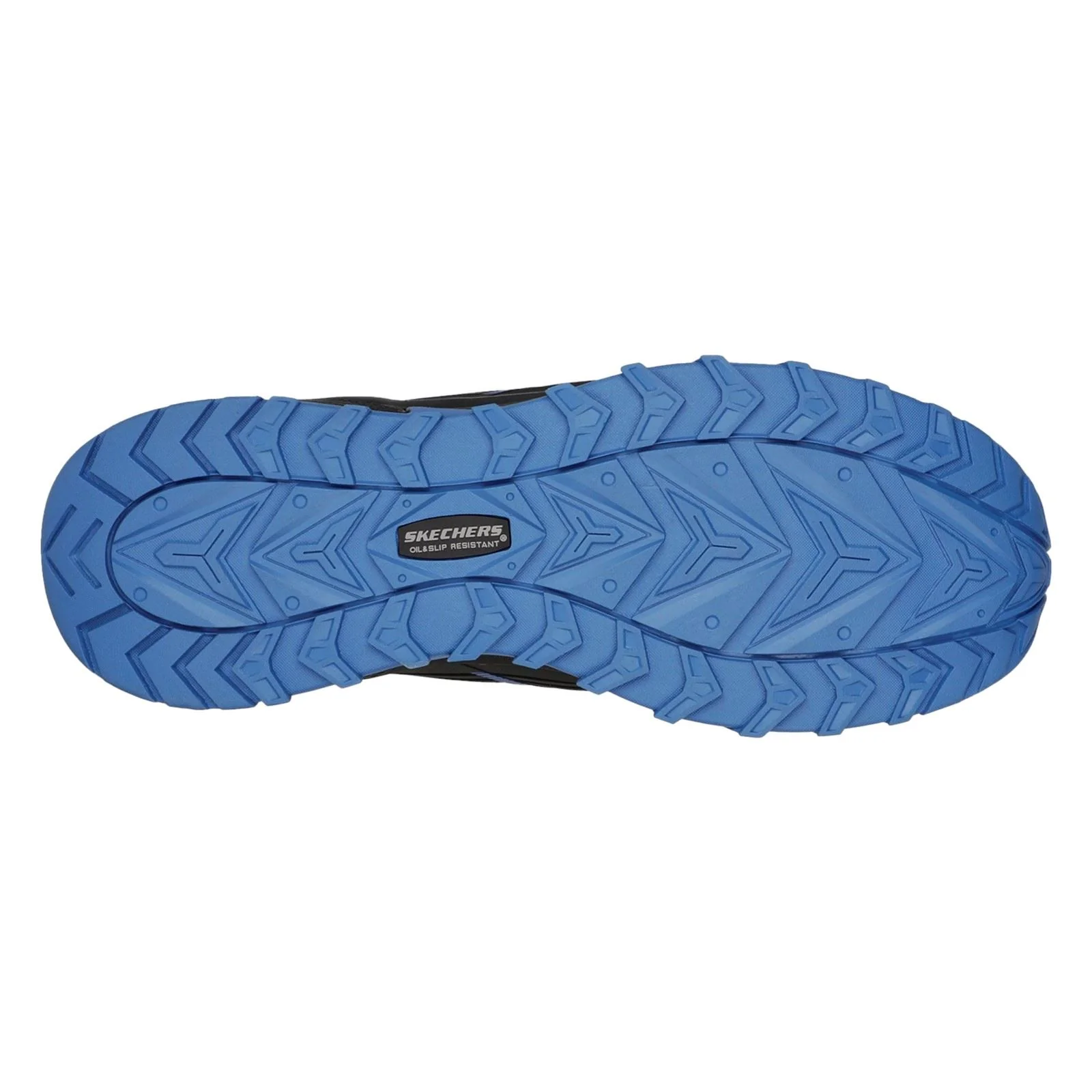 Skechers Workwear Puxal Textile Men's Black/Blue Safety Trainers - Image 8