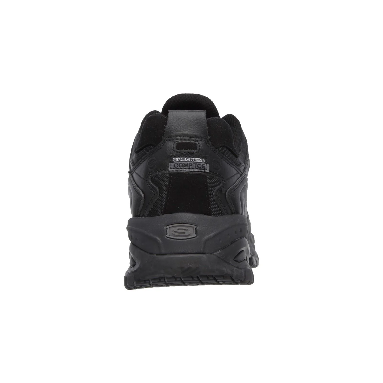 Skechers Workwear Soft Stride - Grinnell Suede Men's Black Safety Trainers - Image 5