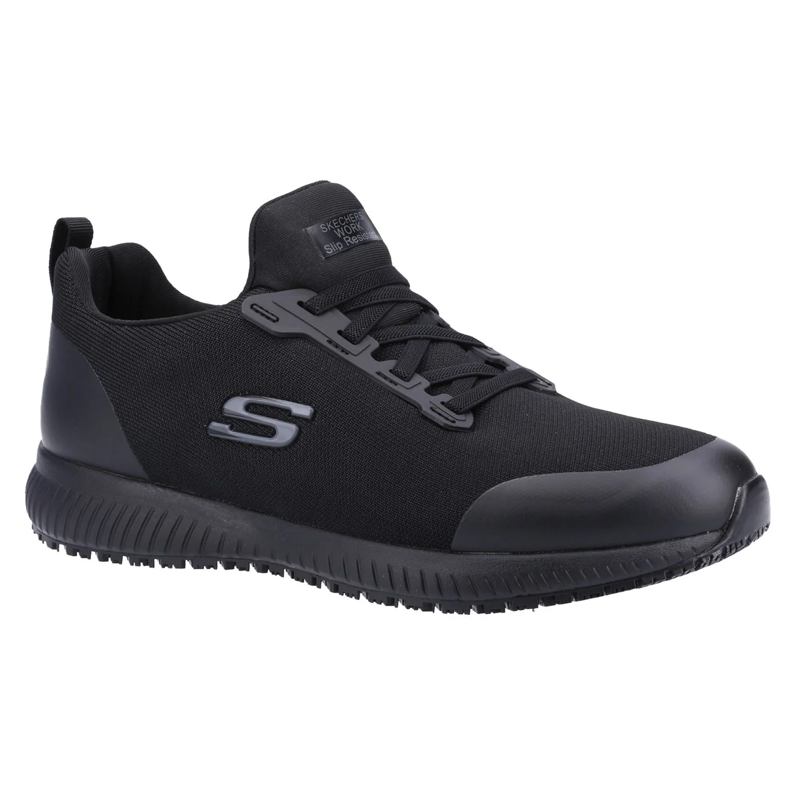 Skechers Workwear Squad SR Myton Textile Men's Black Safety Trainers - Image 6