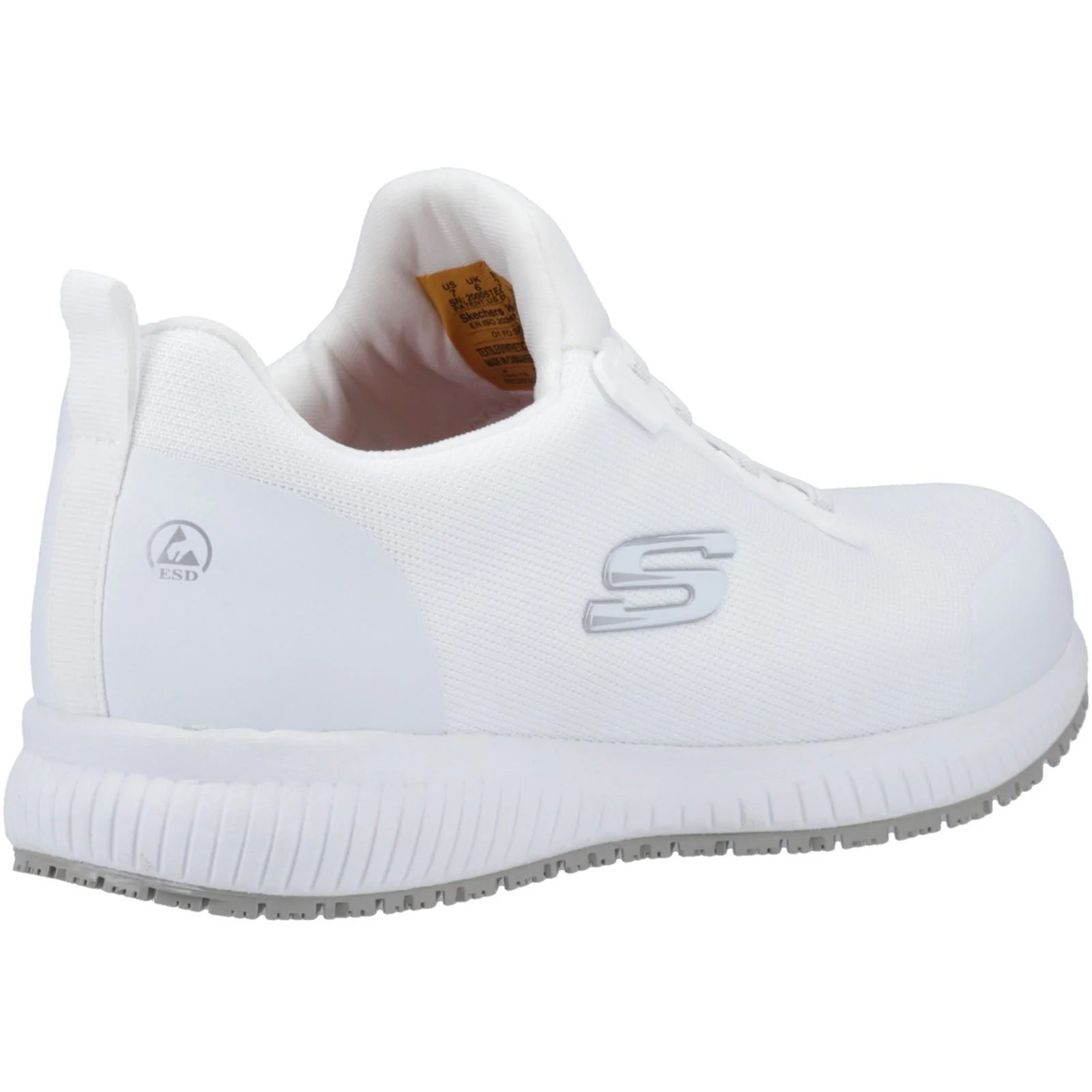 Skechers Workwear Squad SR Myton Textile Men's White Safety Trainers - Image 2