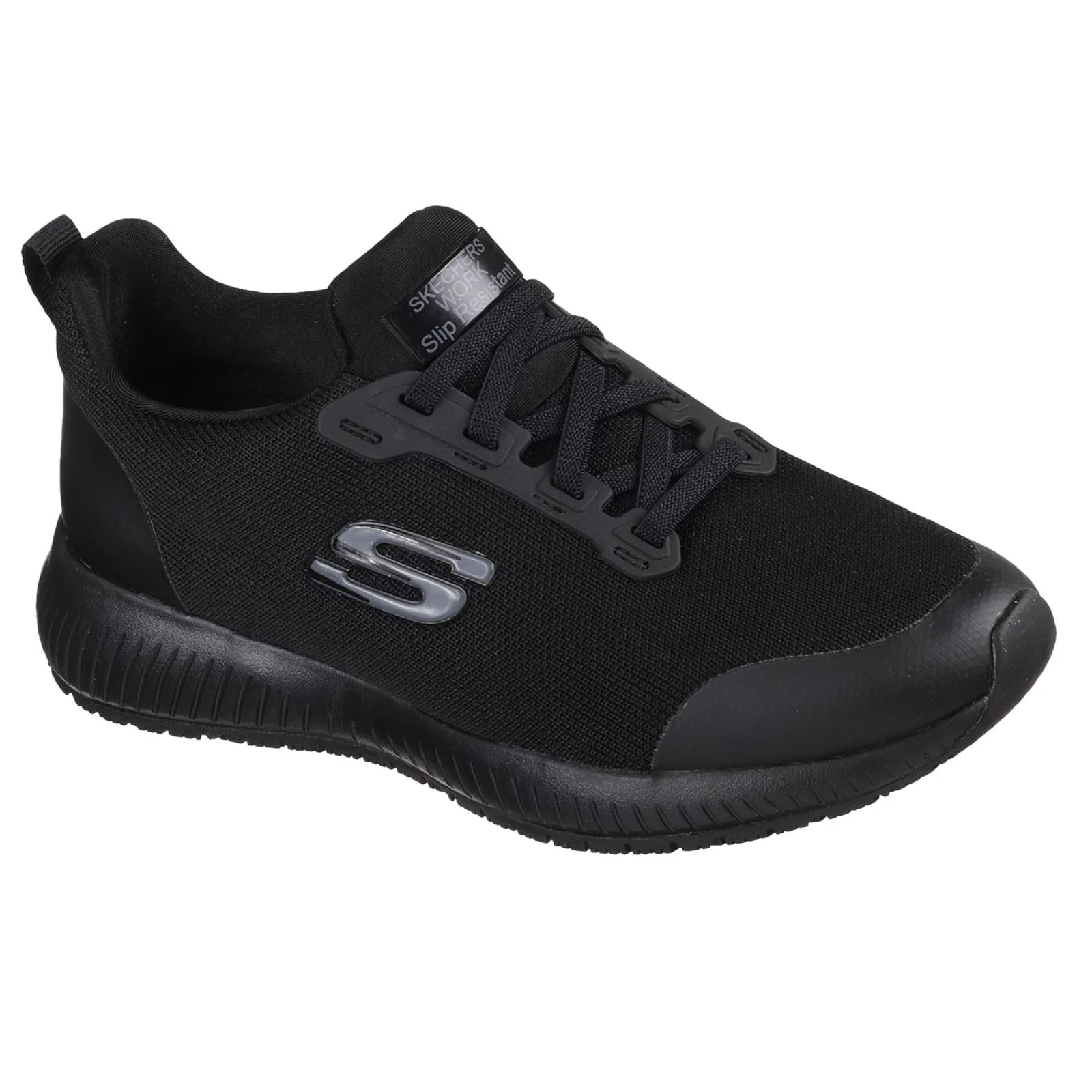 Skechers Workwear Squad SR Textile Women's Black Safety Trainers - Image 8