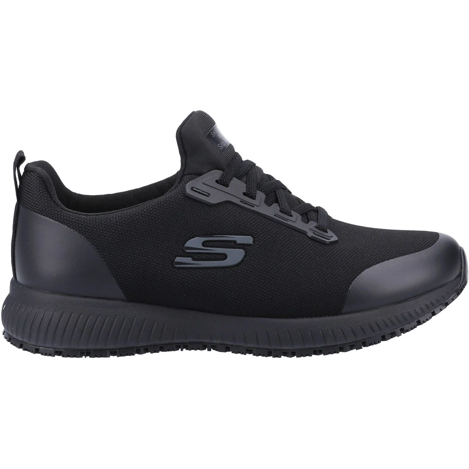Skechers Workwear Squad Sr Wide Textile Women's Black Safety Trainers - Image 4