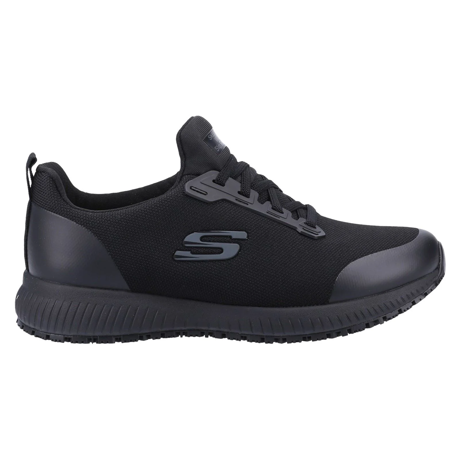 Skechers Workwear Squad Sr Wide Textile Women's Black Safety Trainers - Image 8