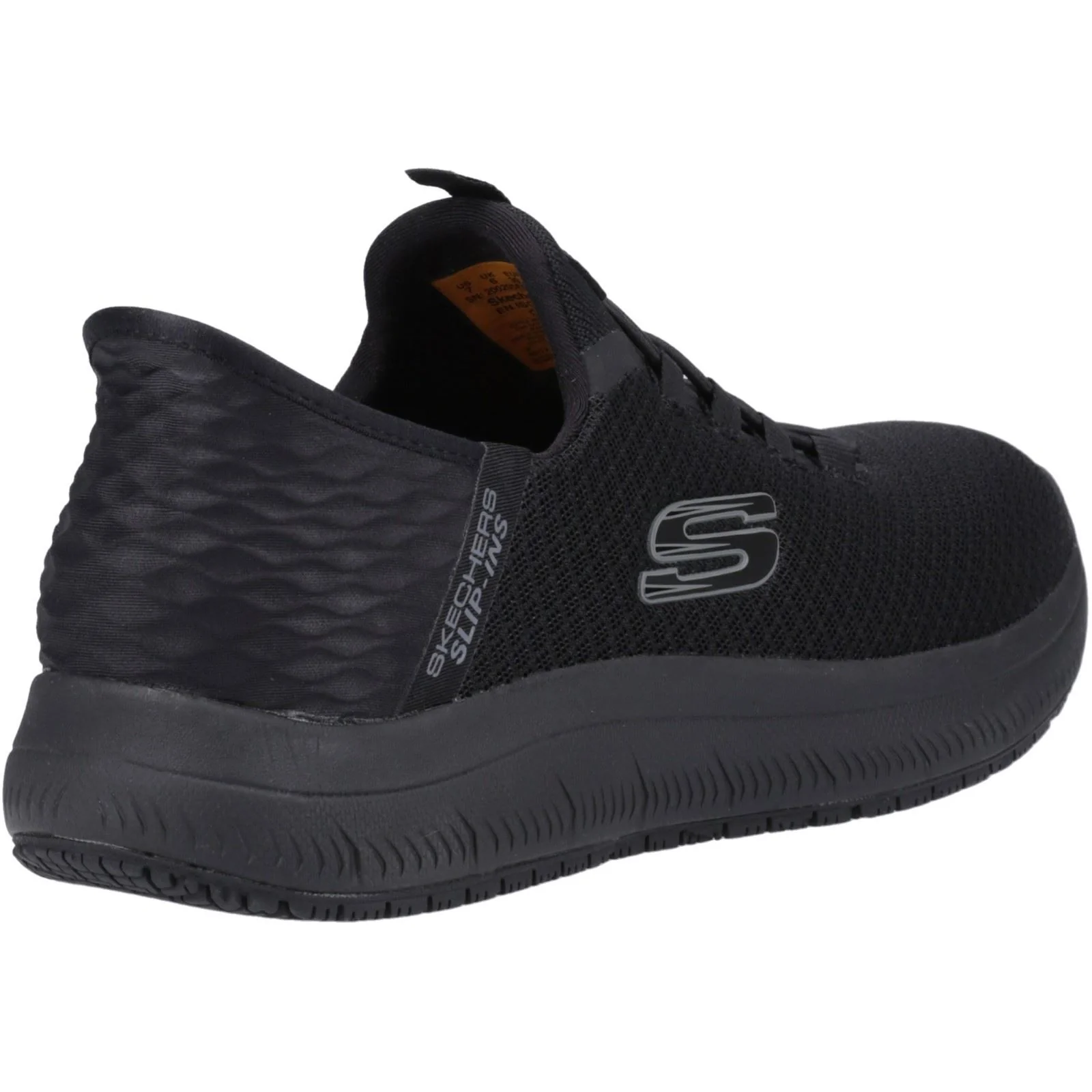 Skechers Workwear Summits - Colsin Textile Men's Black Safety Trainers - Image 2