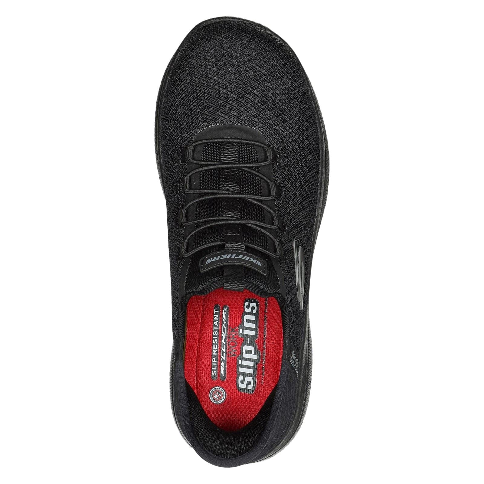 Skechers Workwear Summits SR - Enslee Textile Women's Black Safety Trainers - Image 8