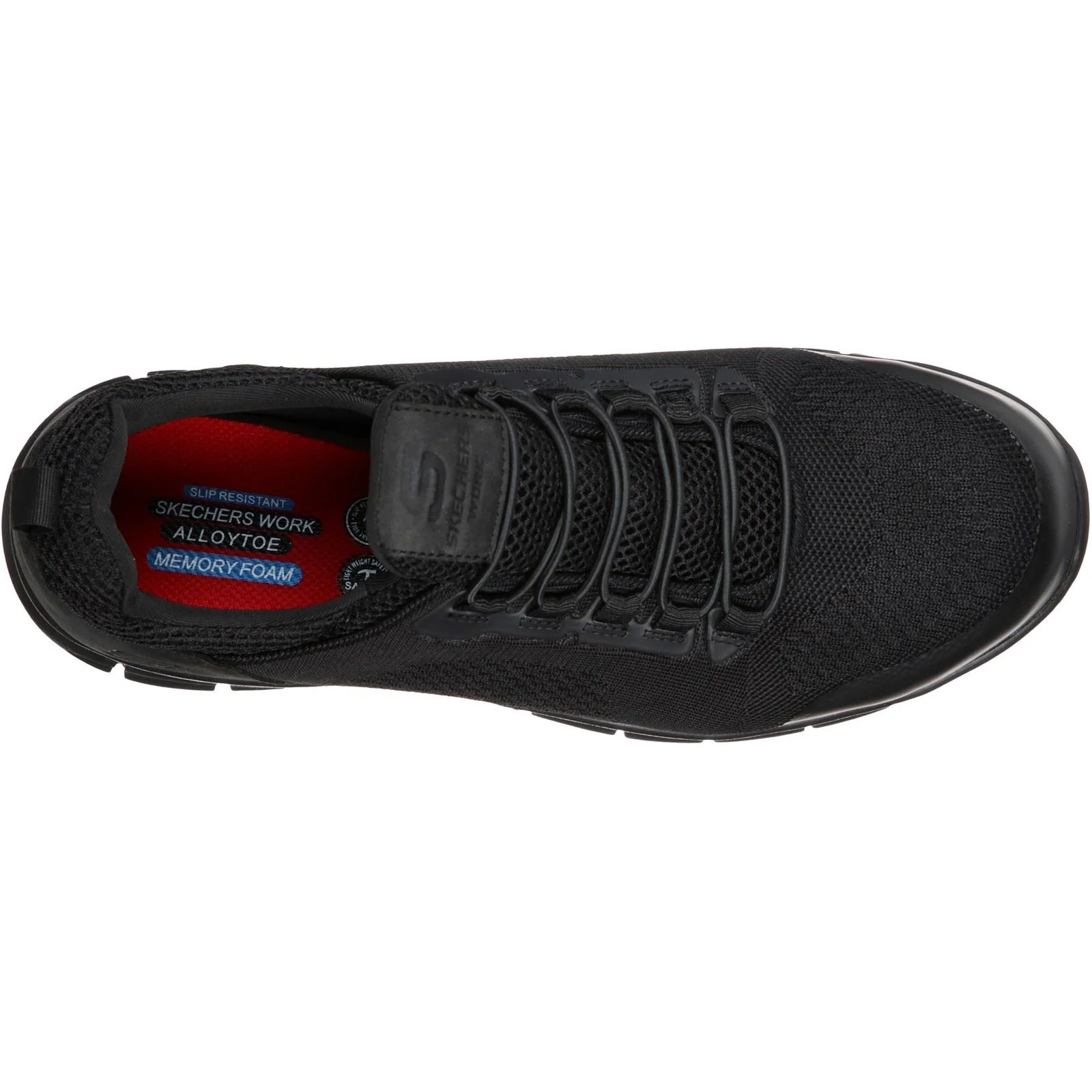Skechers Workwear Synergy Omat Men's Black Safety Trainers - Image 5