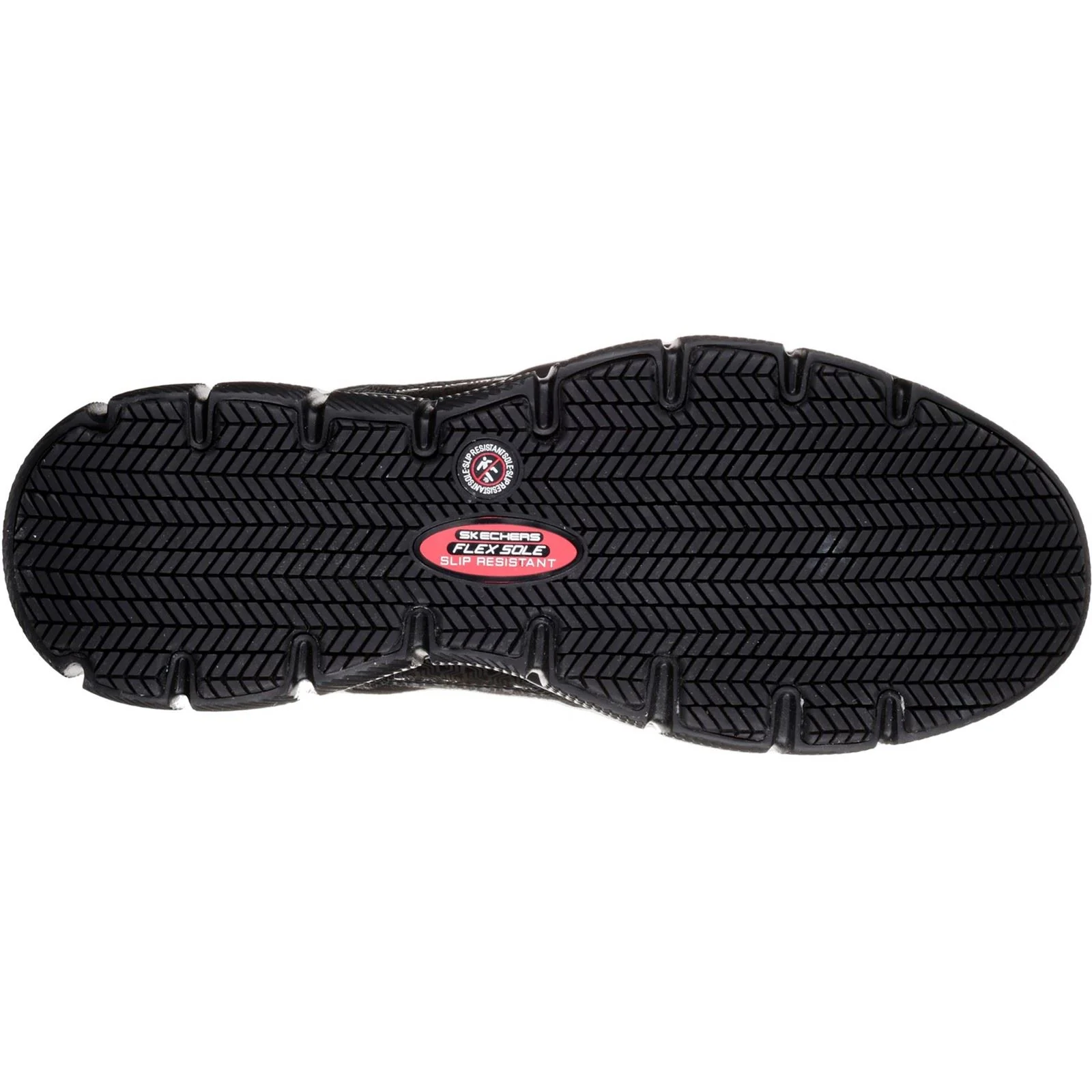 Skechers Workwear Telphin Sanphet Leather Men's Black Safety Trainers - Image 2