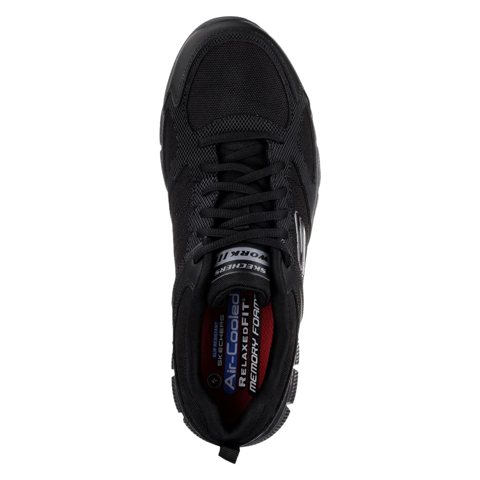 Skechers Workwear Telphin Sanphet Leather Men's Black Safety Trainers - Image 9
