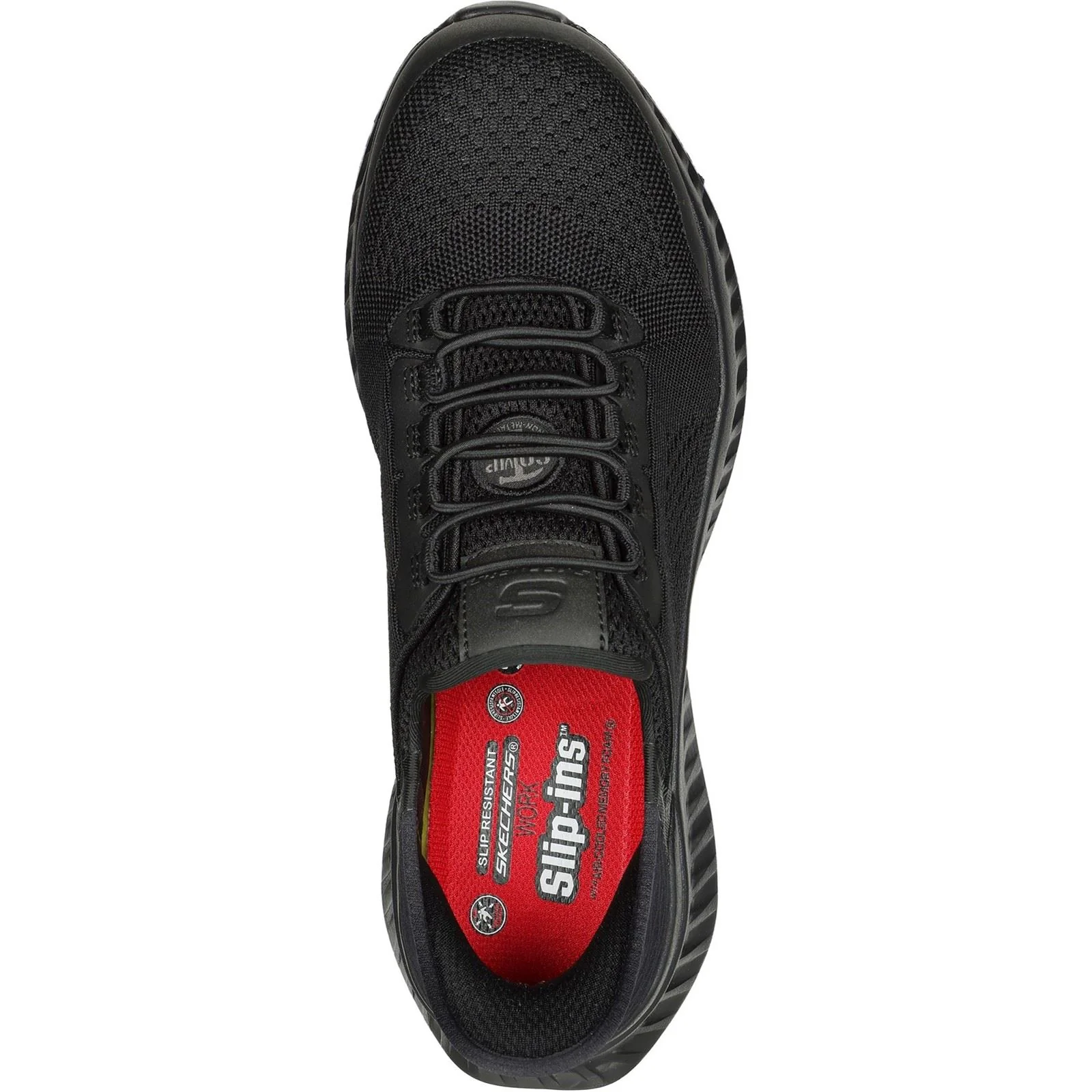 Skechers Workwear Tilido Fletchit CT Textile Men's Black Safety Trainers - Image 4