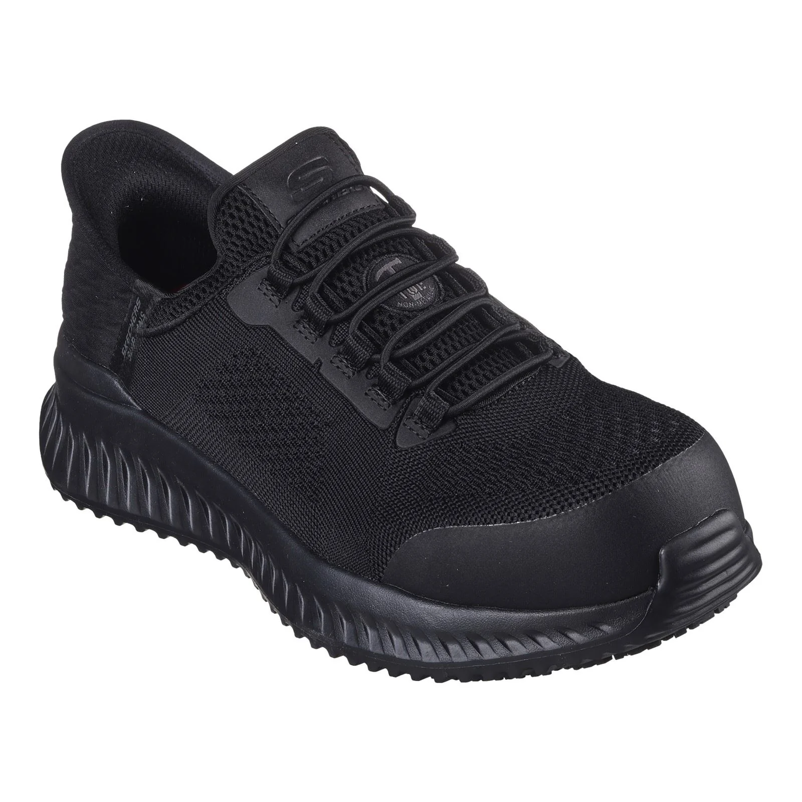 Skechers Workwear Tilido Fletchit CT Textile Men's Black Safety Trainers - Image 7