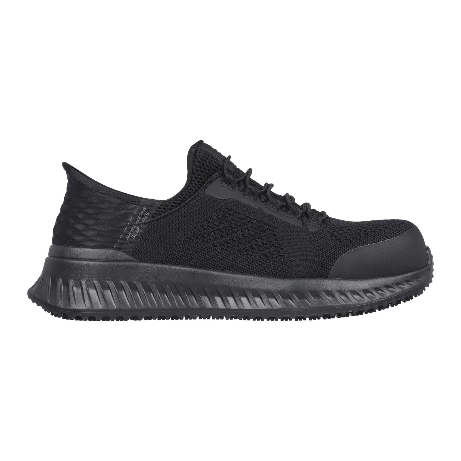 Skechers Workwear Tilido Fletchit CT Textile Men's Black Safety Trainers - Image 9
