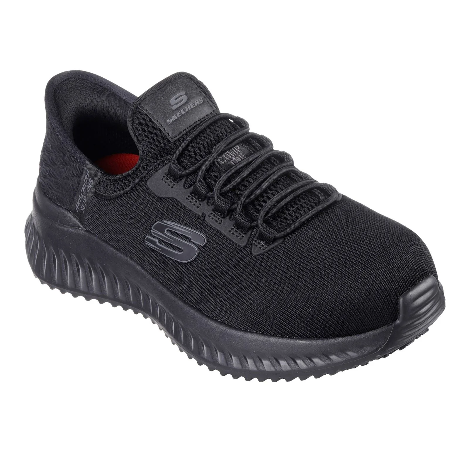 Skechers Workwear Tilido Ombray Mesh Women's Black Safety Trainers - Image 6