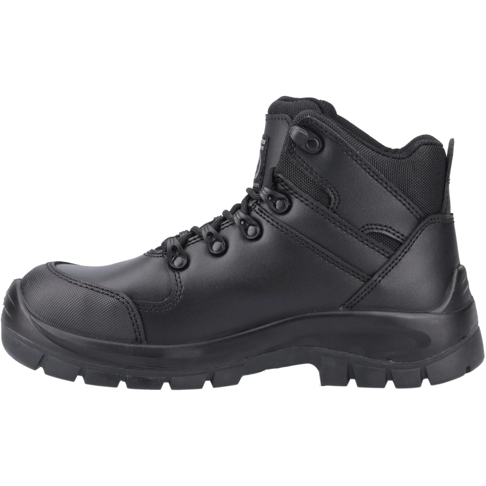 Skechers Workwear Trophus Kilram Leather Men's Black Safety Boots - Image 4
