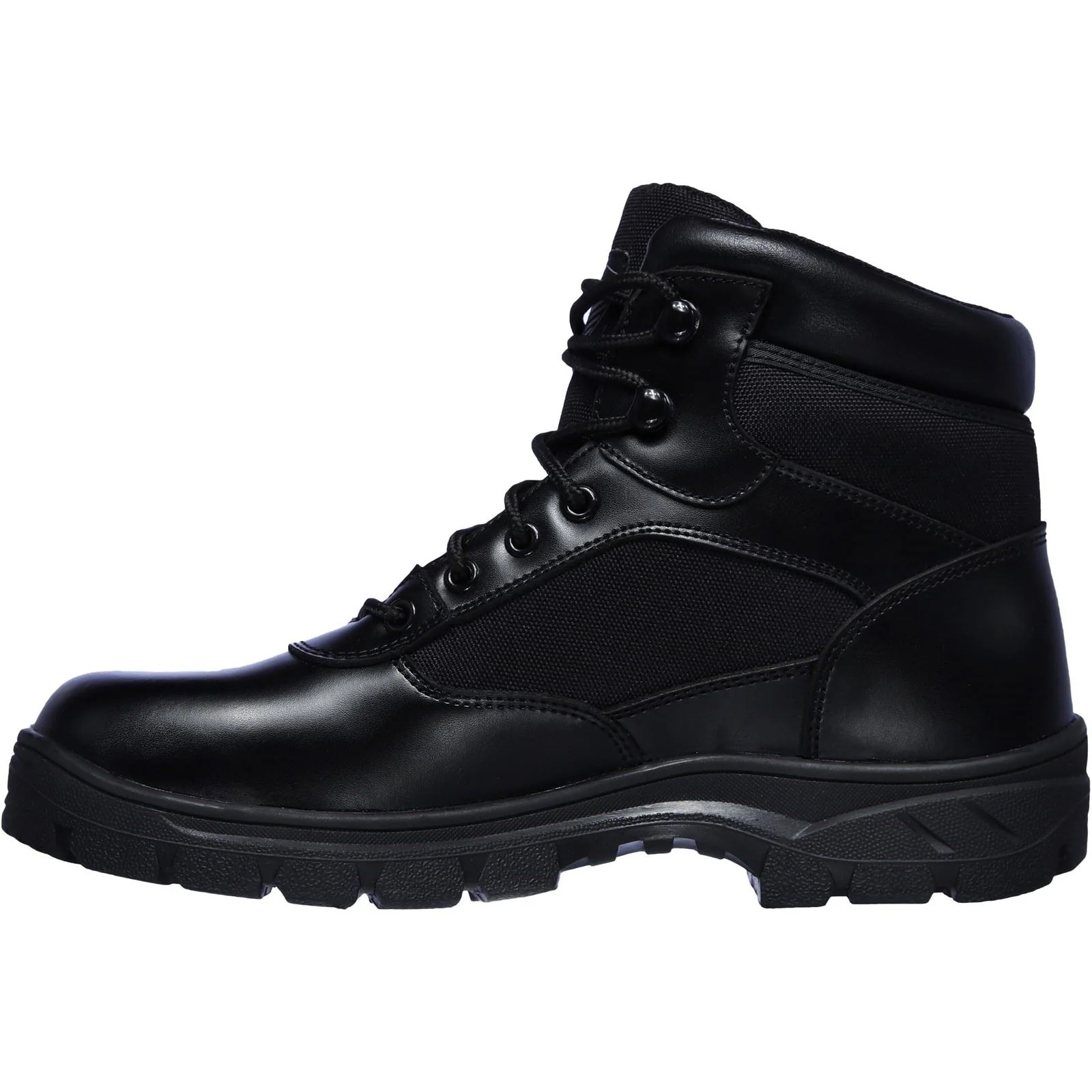 Skechers Workwear Wascana Benen WP Tactical Leather Men's Black Safety Boots - Image 6